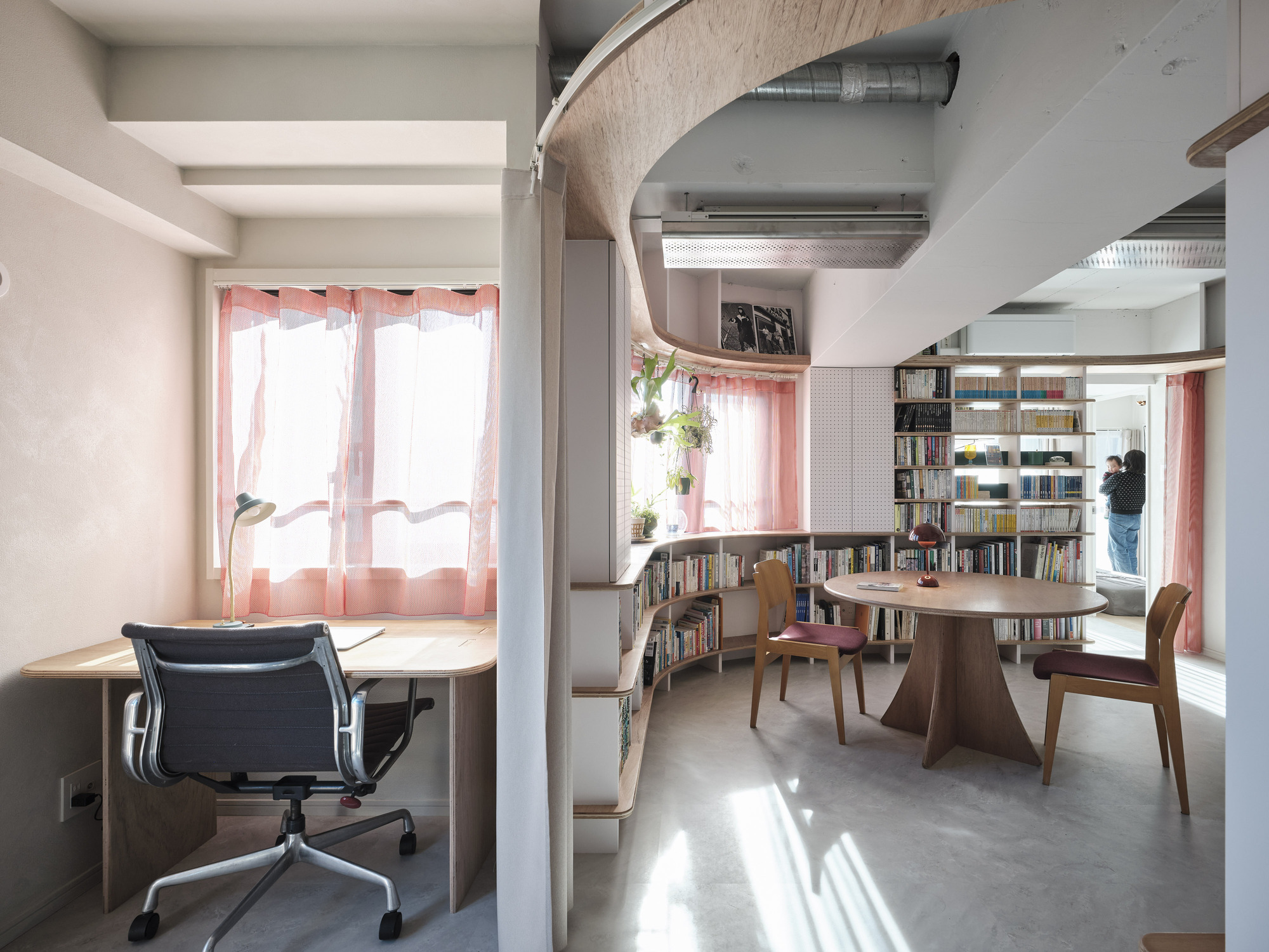 一轮又一轮的家庭装修丨日本东京丨HAMS and,Studio-14