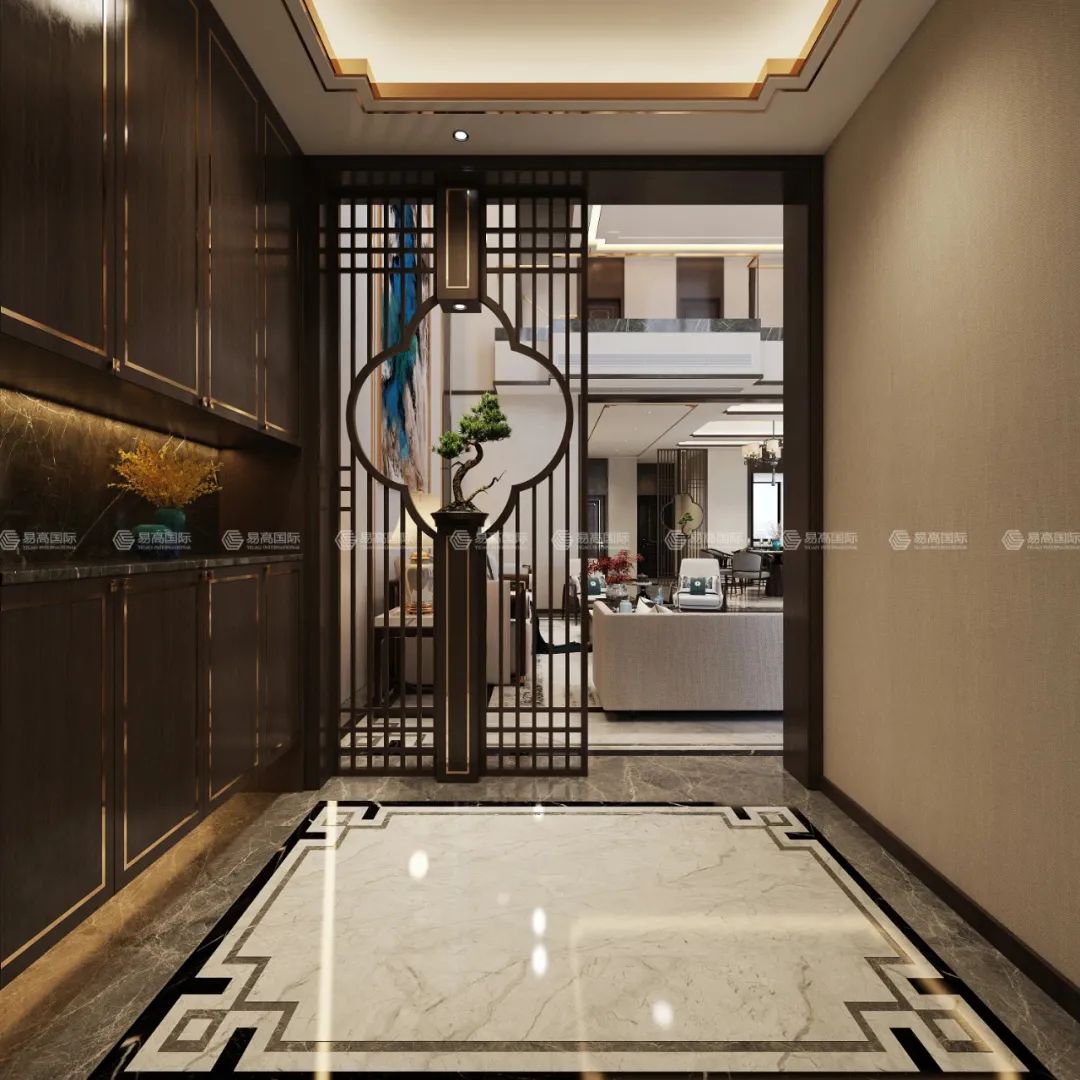 西安天浩上元郡新中式家居设计,演绎钟灵毓秀之美-9