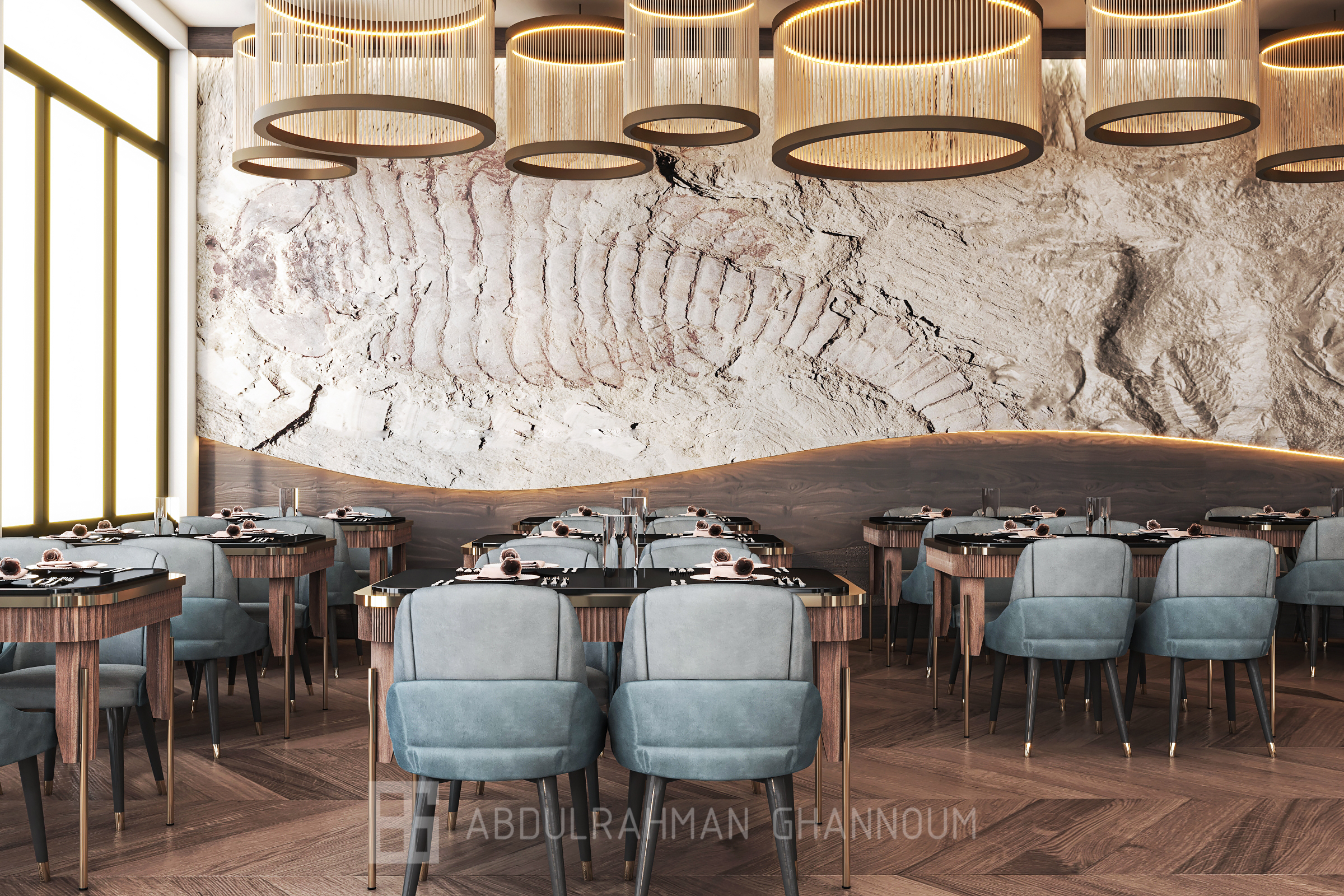 Asmak 餐厅室内设计丨Eng. Abdulrahman Ghannoum-6