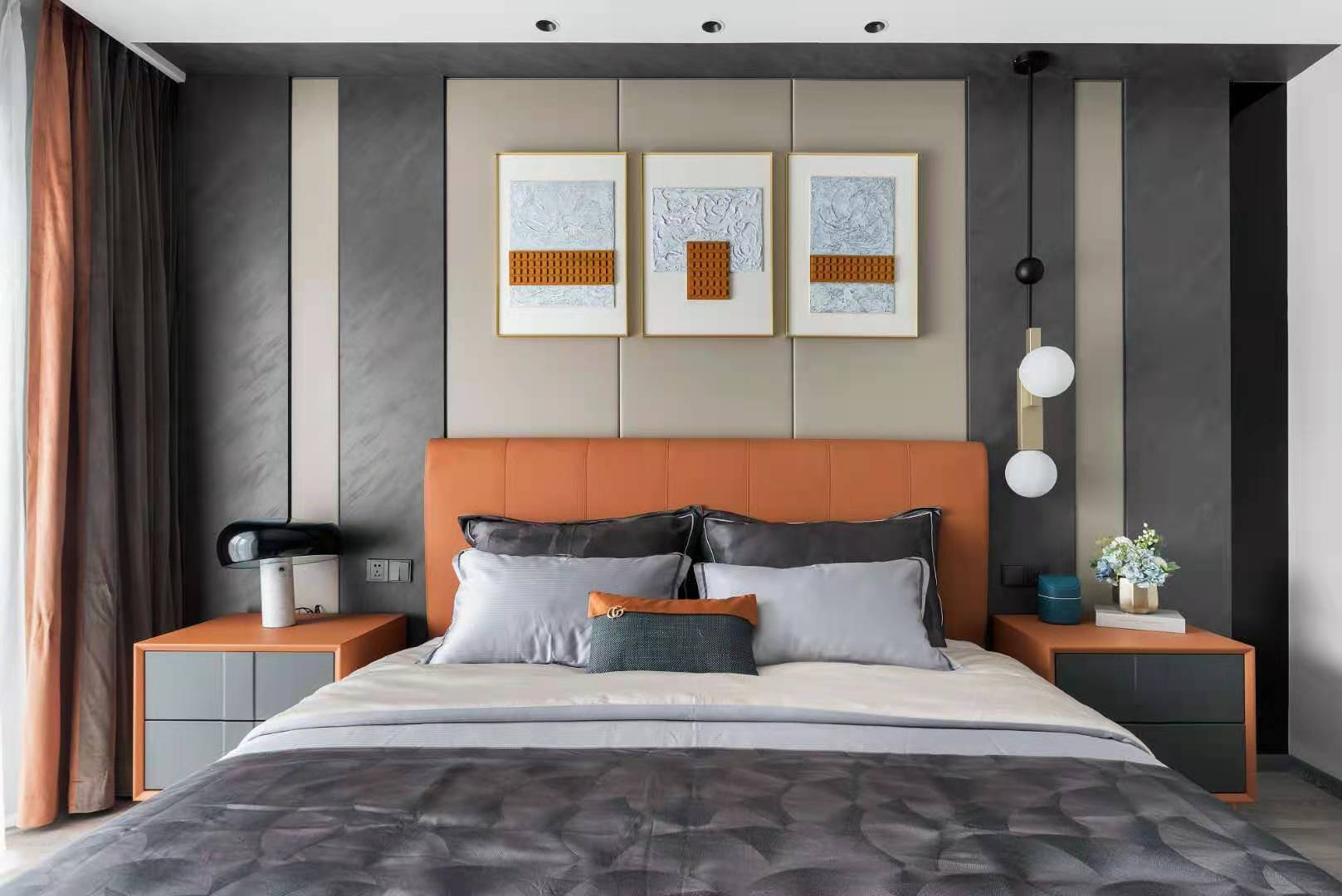 现代黑白灰下的温馨居所丨中国遵义丨陈国民设计团队-19