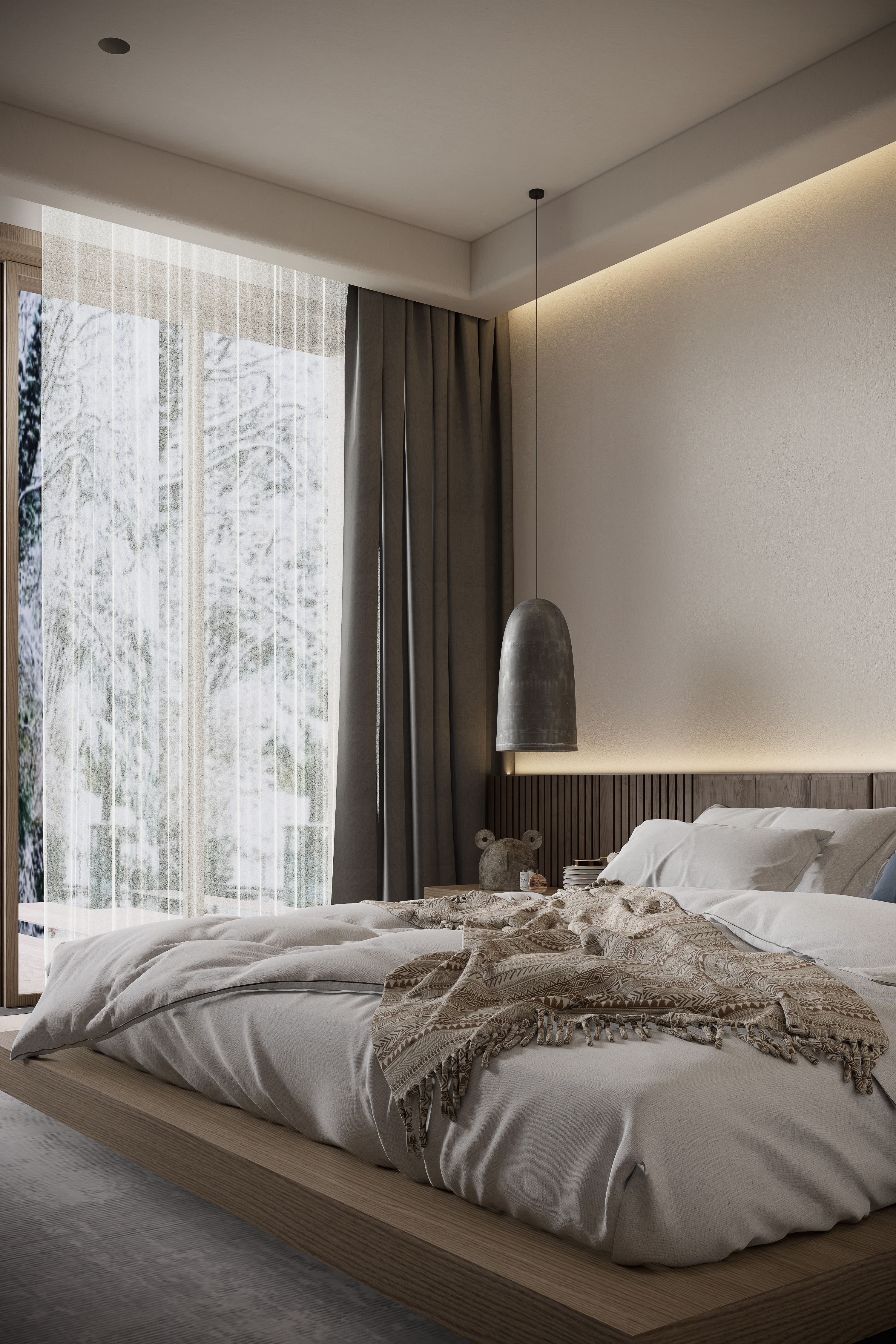 bohemian style for bed room-3