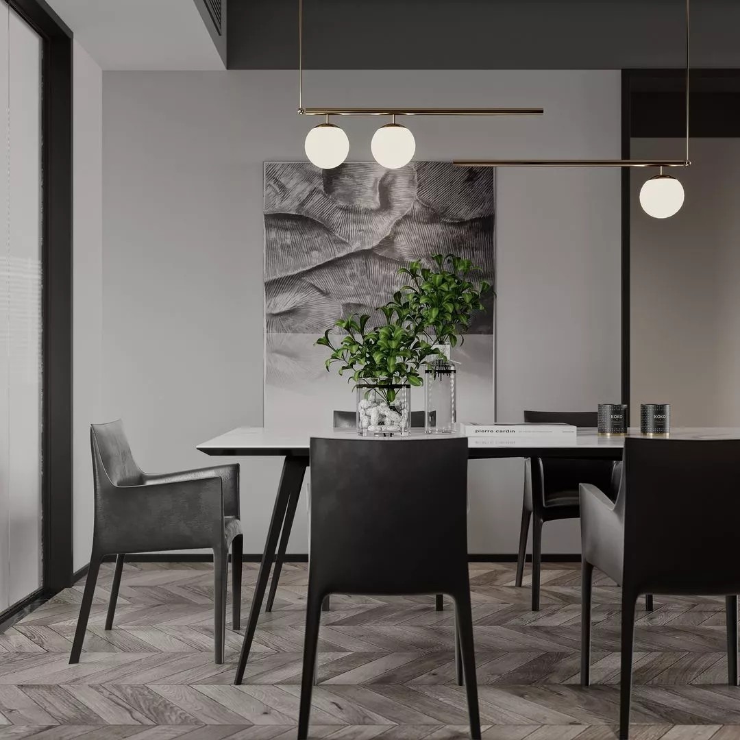 徐东 | 寻找黑与白之间的灰度,打造现代简约优雅家居-7