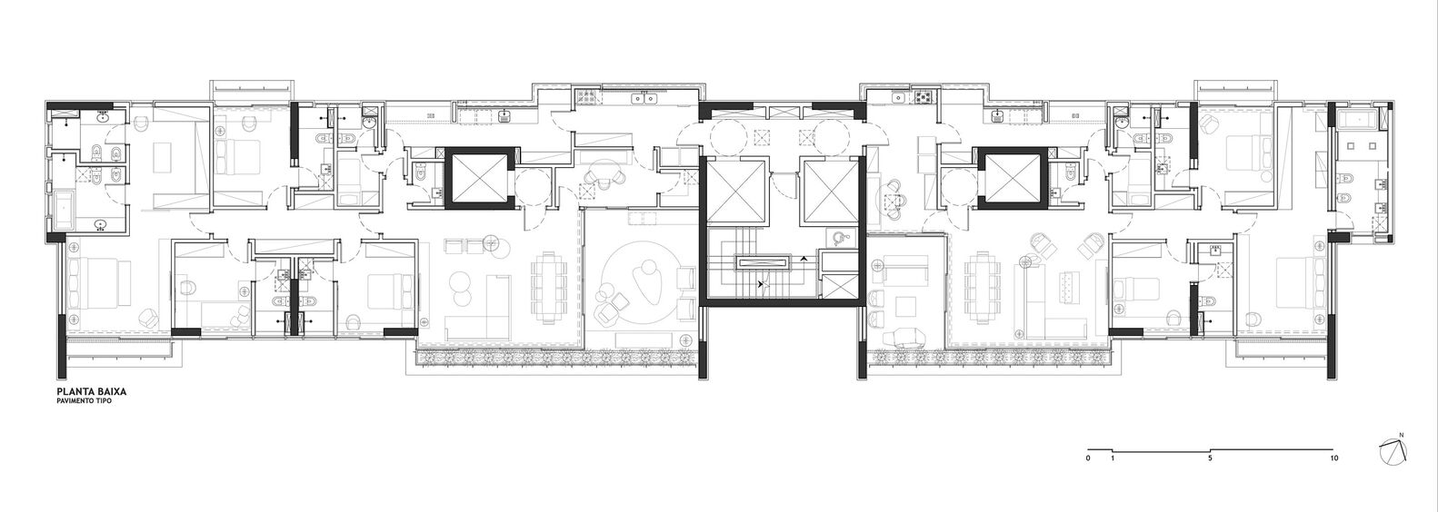 巴西伊泰姆住宅楼丨巴西圣保罗丨PSA Arquitetura-29