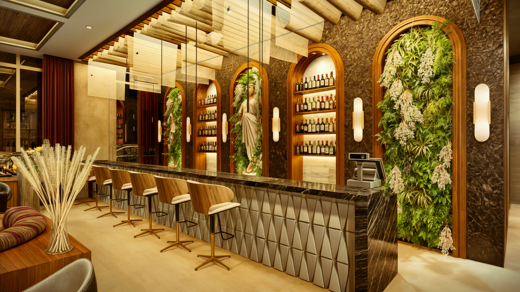 Hotel Reyna Margarita 首层室内设计提案-8