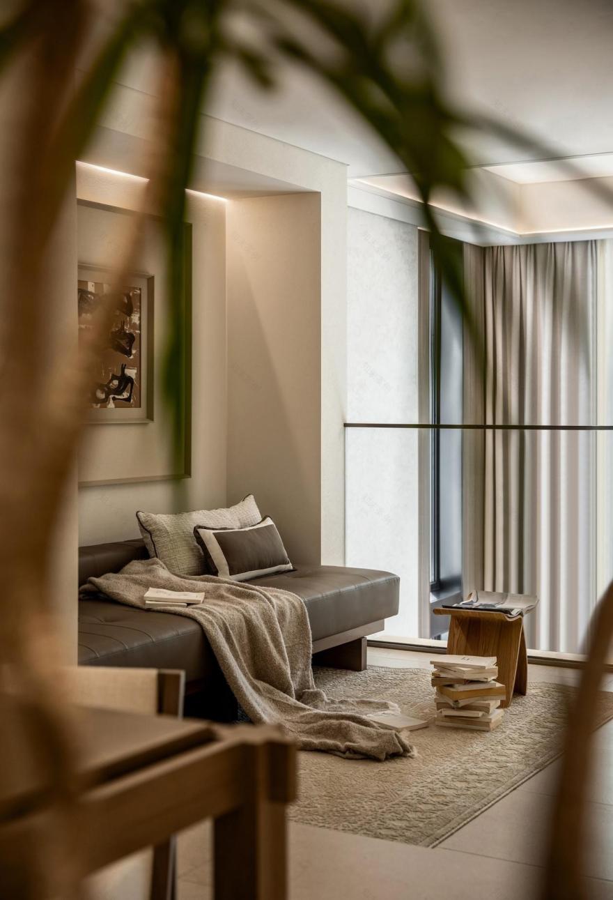 万宁万华·万岭麓湾下叠别墅样板间丨中国万宁丨深圳市盘石室内设计有限公司,万华室内设计中心-22