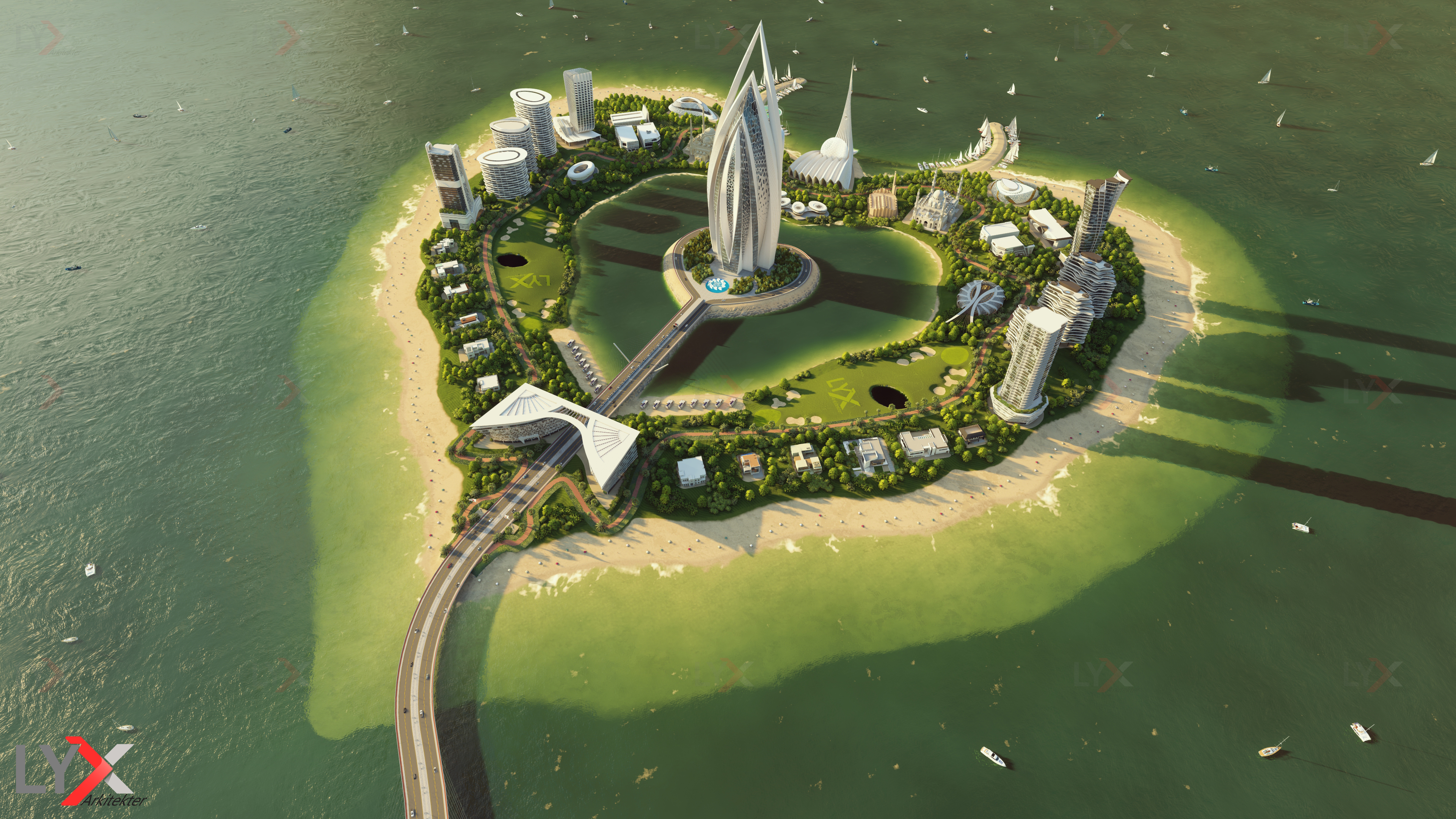 LYX 心岛丨阿联酋迪拜丨LYX Arkitekter-25