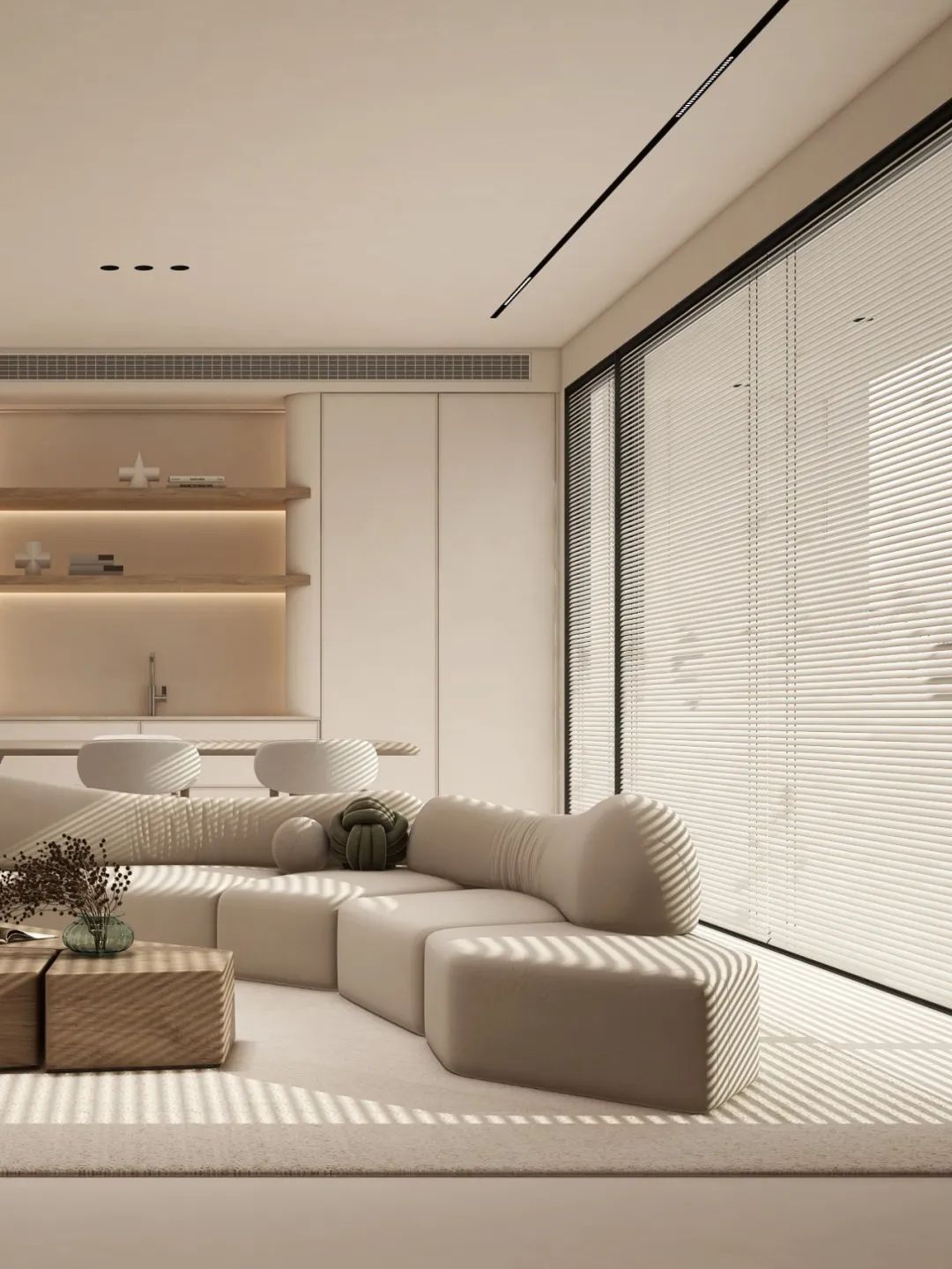 都市理想家,现代轻奢风大平层设计案例解析丨布尔空间设计-273