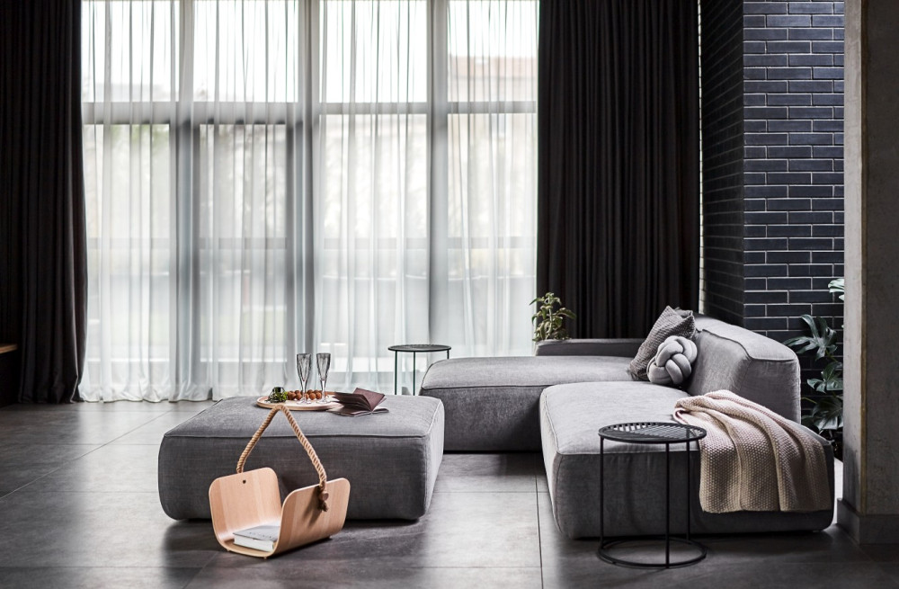 罗马尼亚顶层公寓工业风格设计案例-10