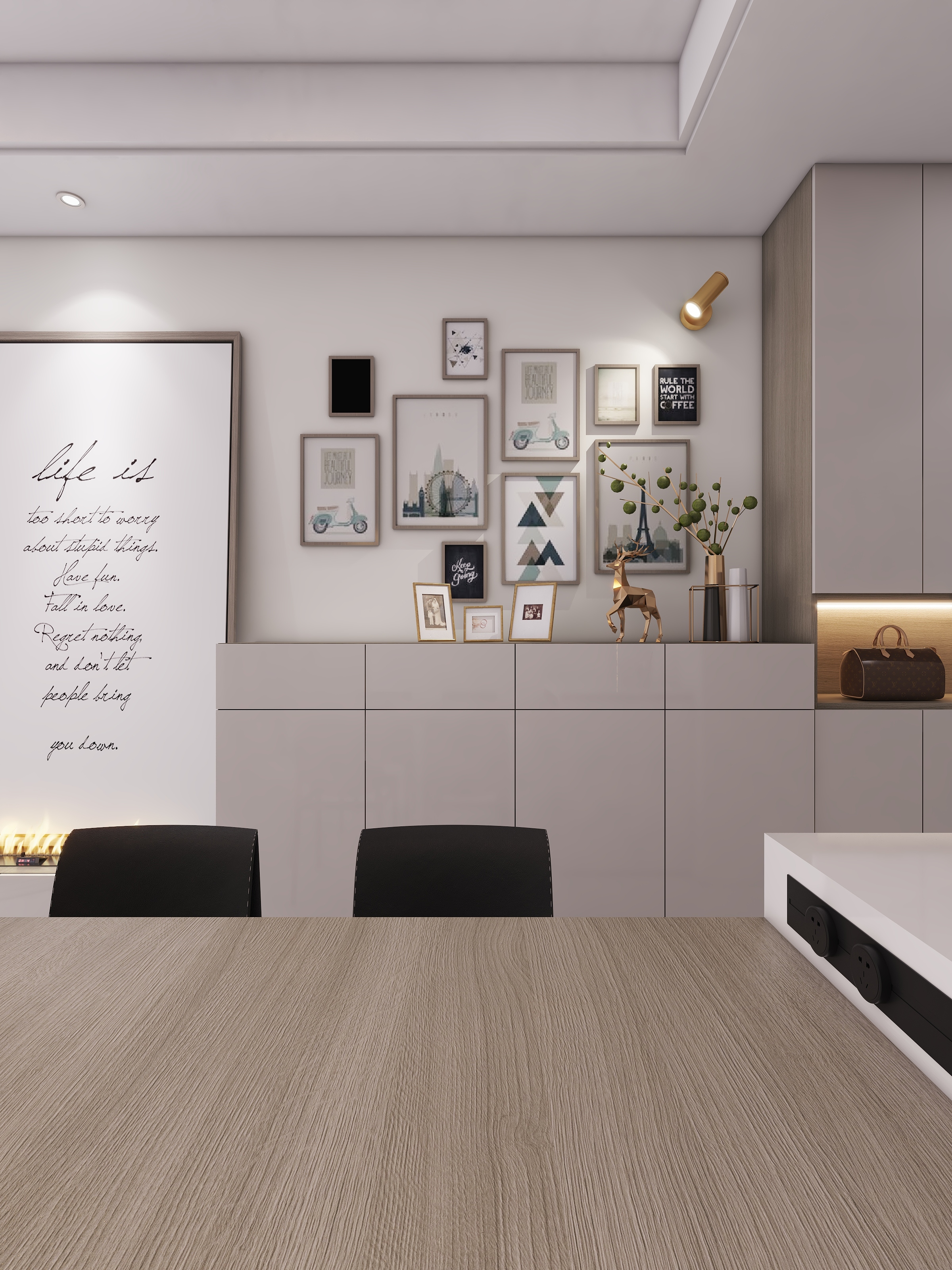 四川成都新津五峰安置房（71平方现代简约两居室）-24