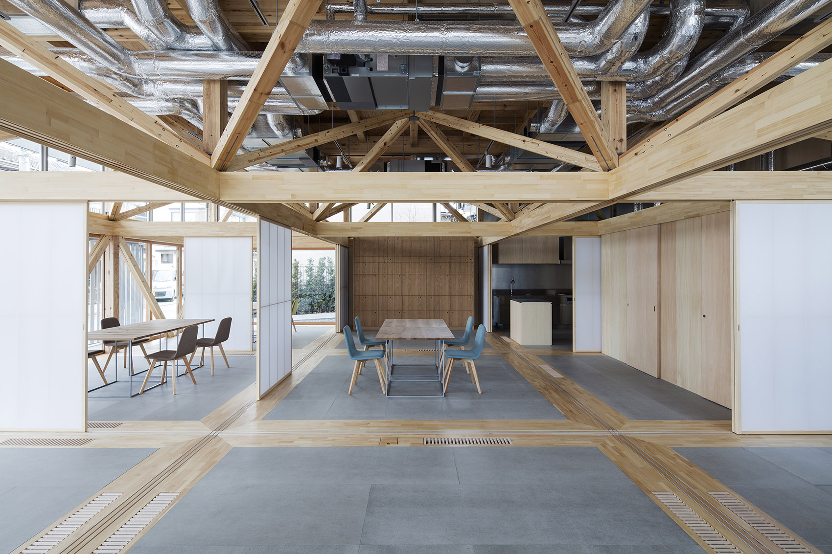 百变空间 & 工厂改造的多功能社区中心,日本 / Aki Hamada Architects-74