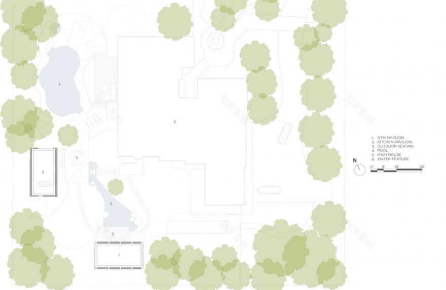 Atherton 住宅 | 加州现代风格的完美典范-34