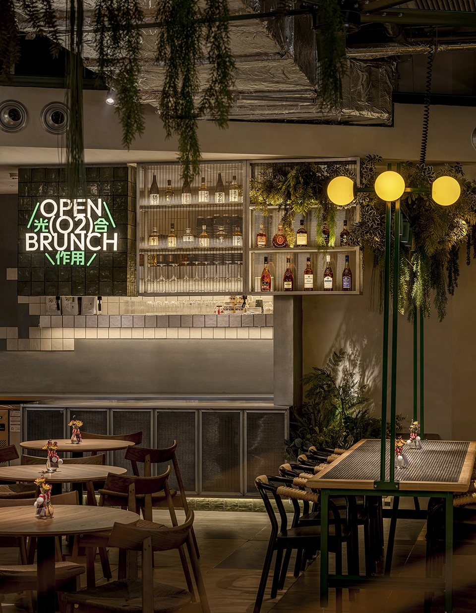 OPEN O2光合作用西餐厅丨中国沈阳丨甲板设计-49
