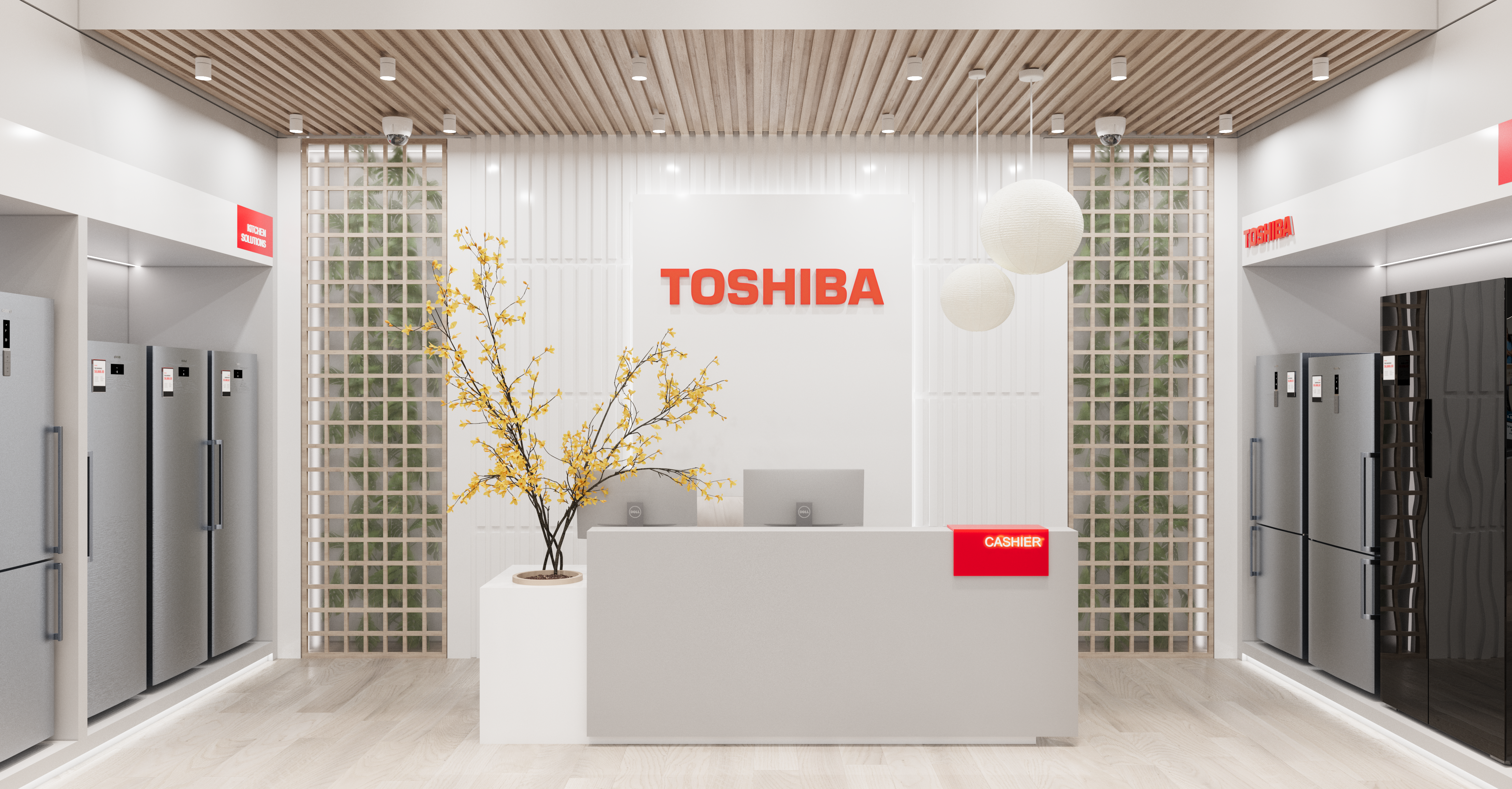 Toshiba 电器展厅-13