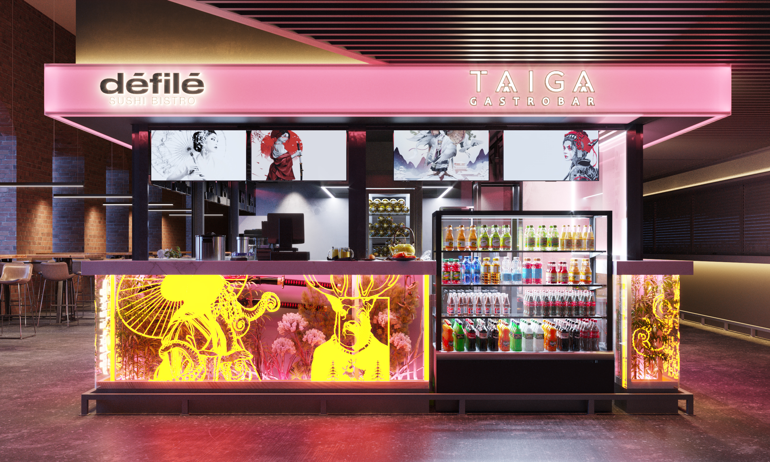 КОНЦЕПТ КОРНЕРА DEFILE,TAIGA-35