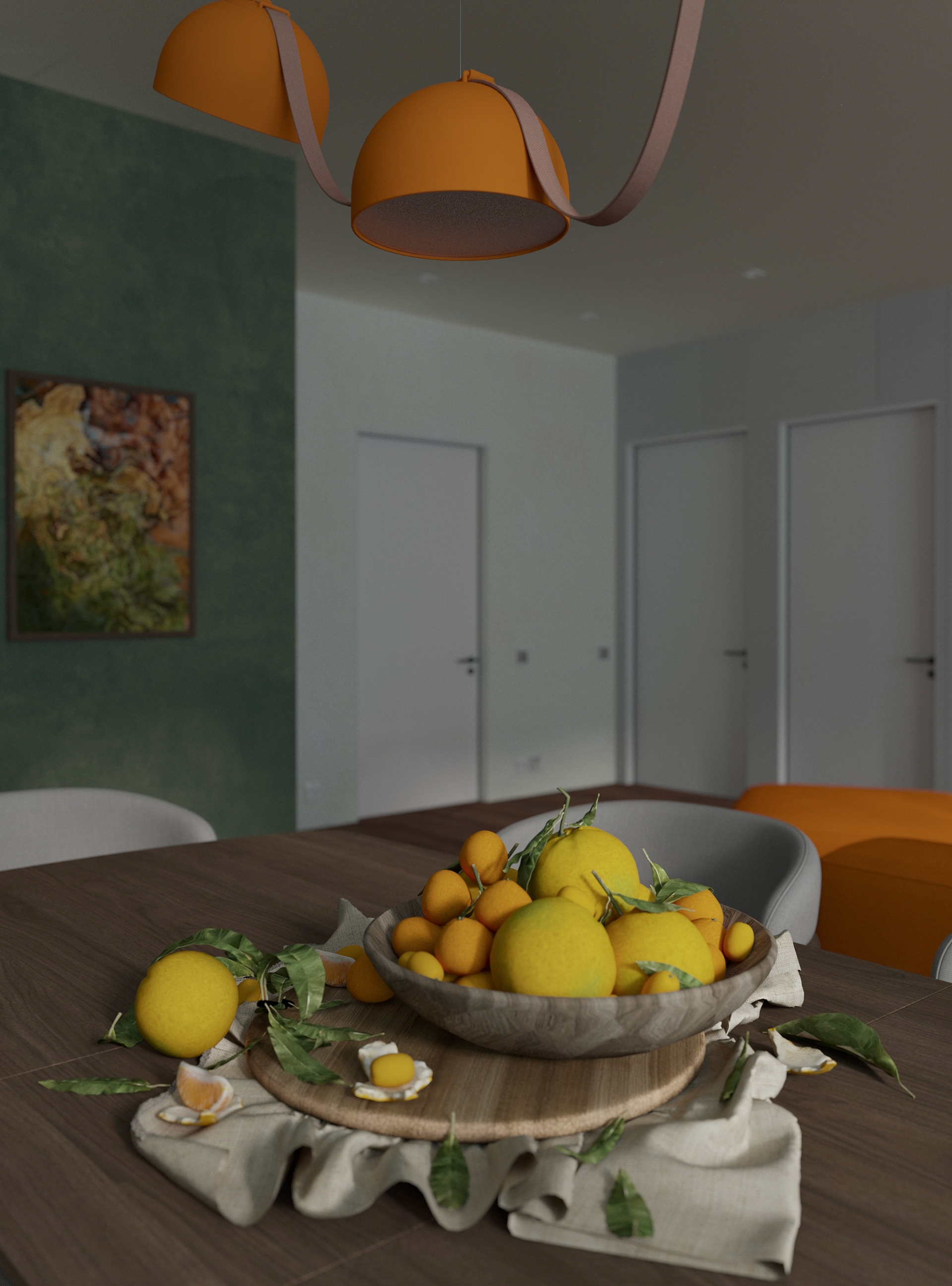 年轻情侣公寓设计项目丨乌克兰基辅丨Diana Chehaieva-24