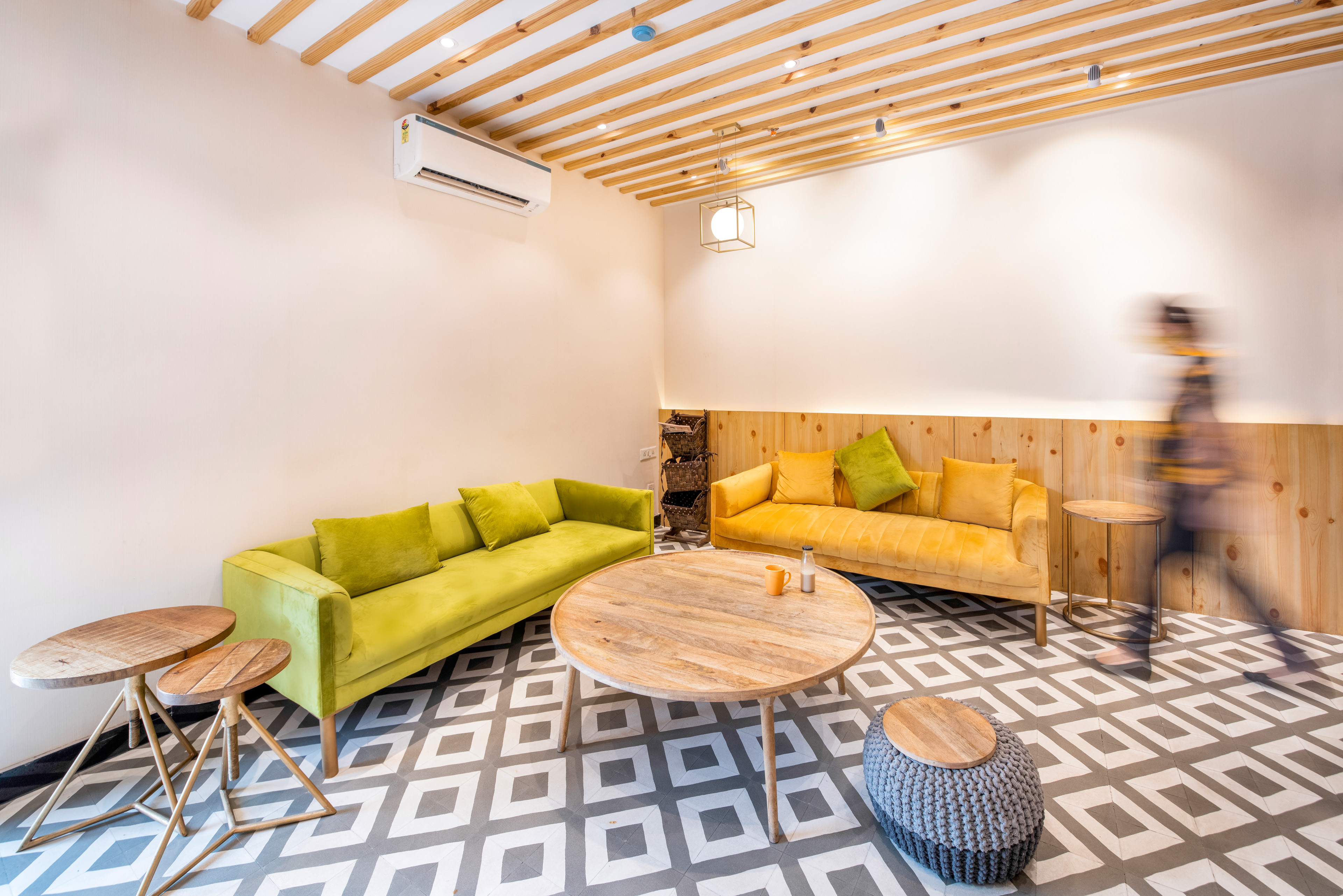 色彩碰撞 · Workwings Co Working丨印度丨Studio Meraki-19