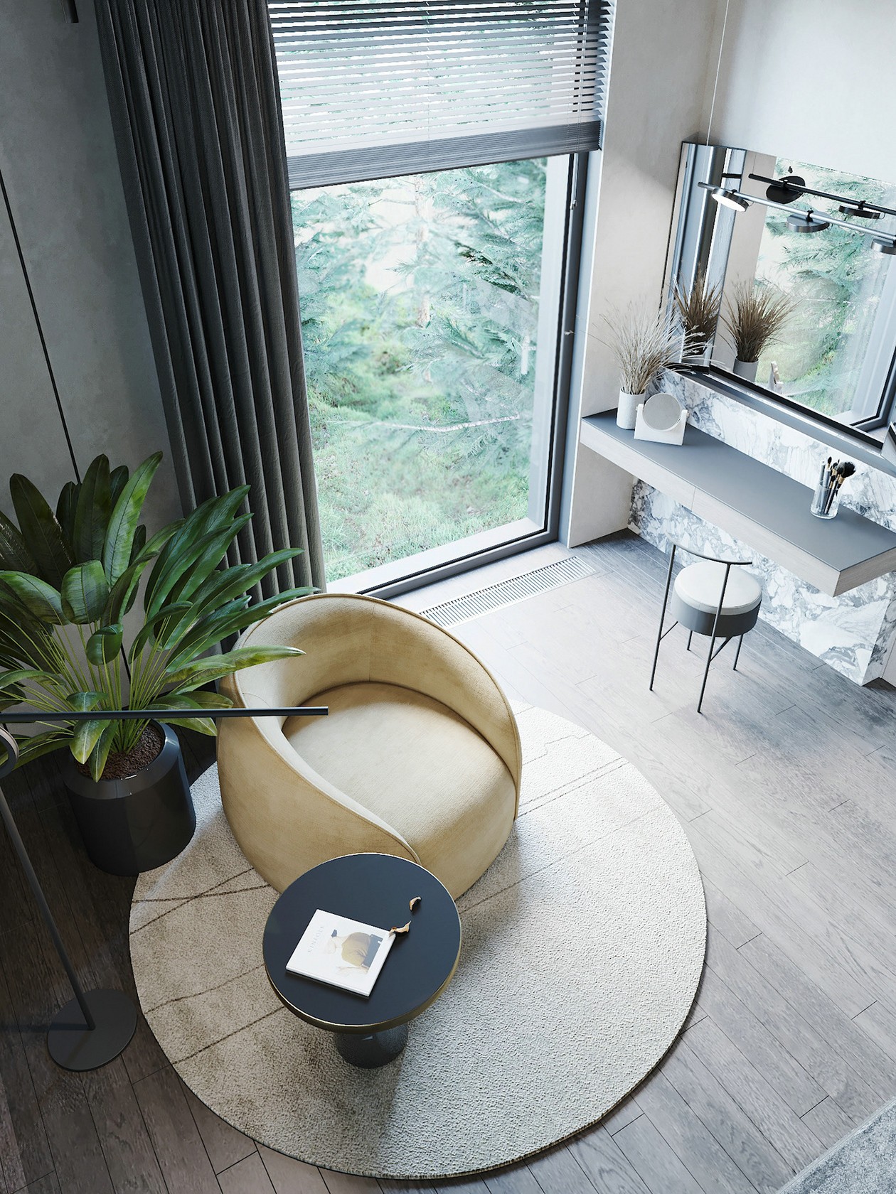 200平米的卧室和洗手间设计！-9