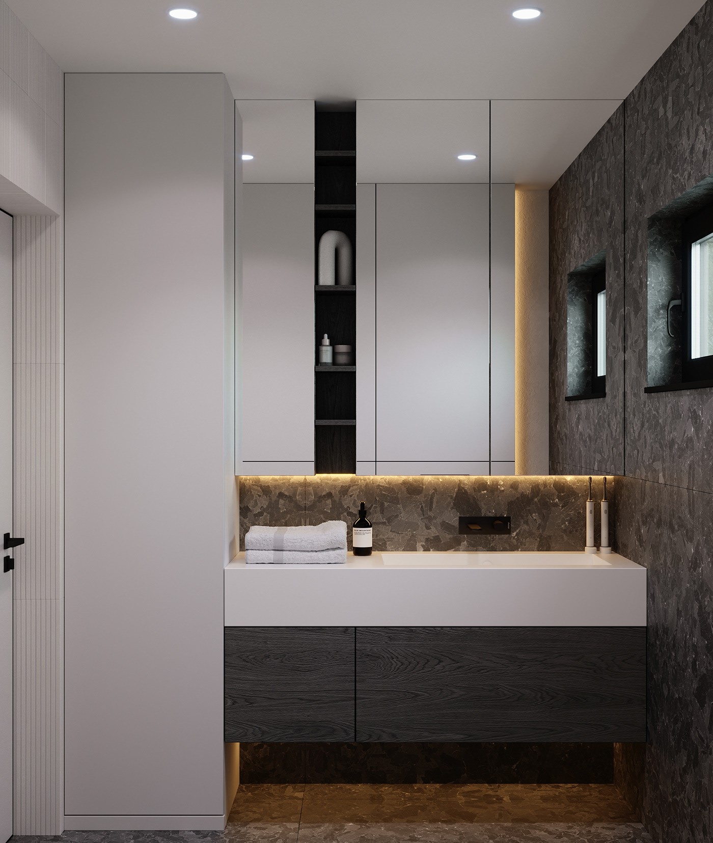 俄罗斯简约风住宅设计-13