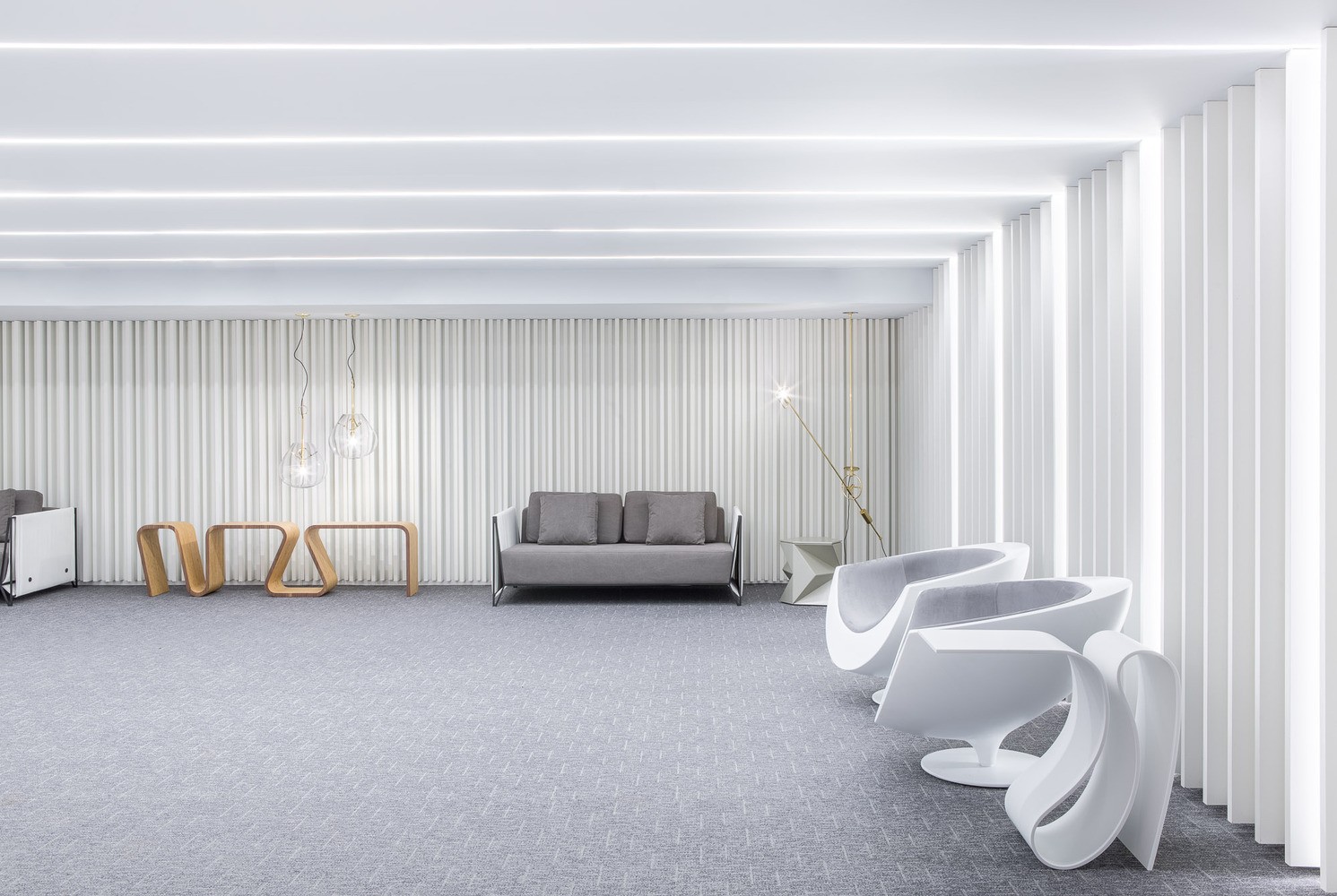 巴西10·10米纯白极简概念空间-6