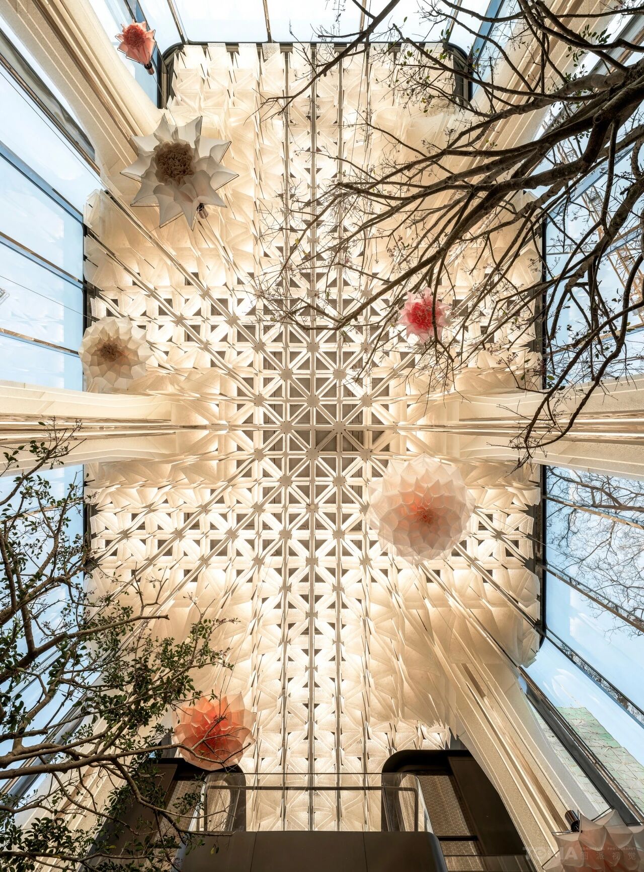 新作 DIA —— 写意山水 · 落日熔金「北京·华润置地 臻澐四季花厅 Urban luxury natural art」丨中国北京丨GAD吴轩-34