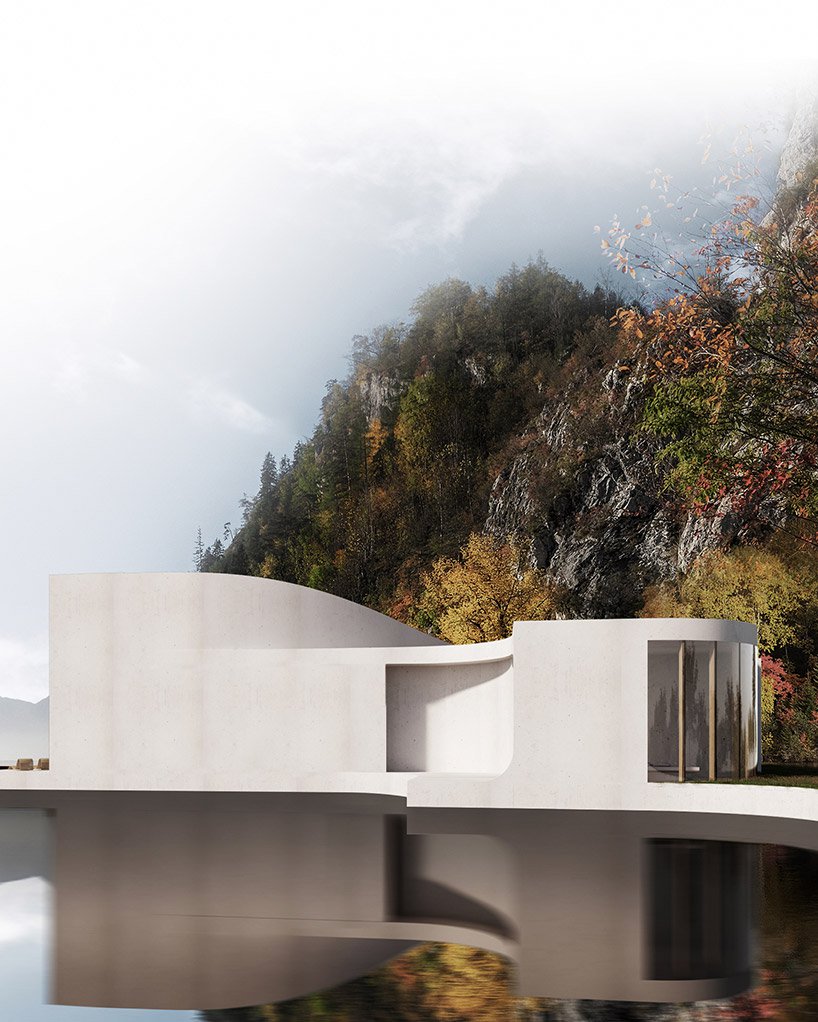 WAFAI 的瑞土湖上建築，有著優雅獨特的曲線屋頂。 - WEHOUSE-4