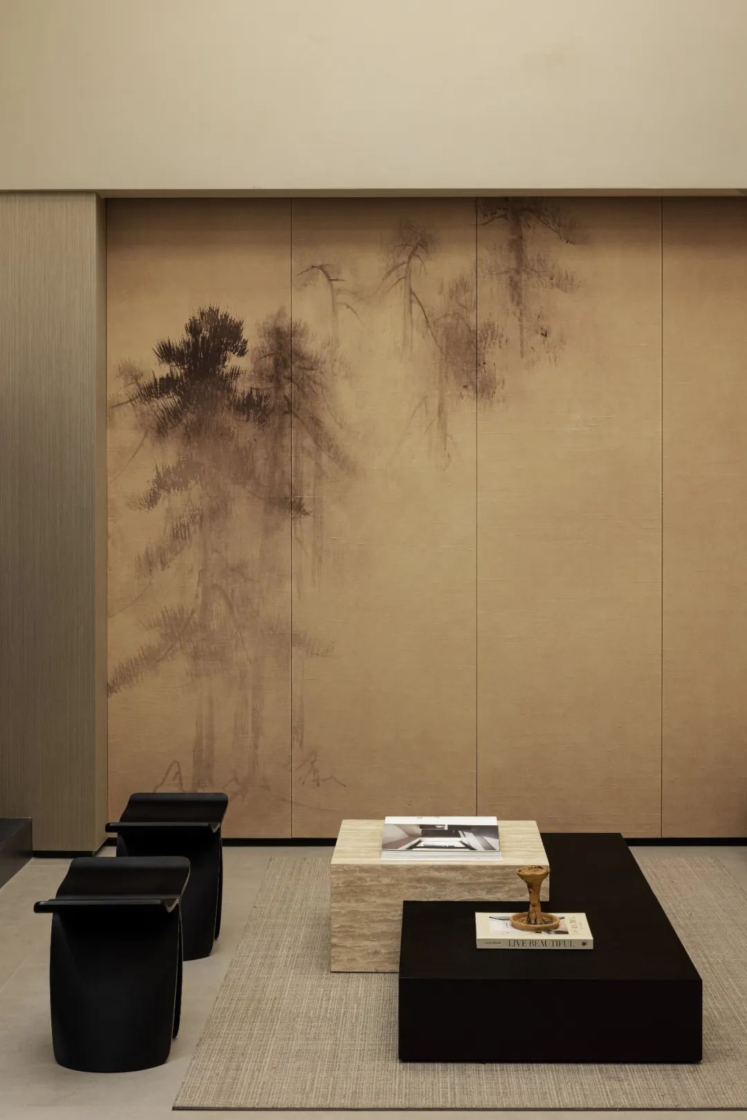 东方画境 · 浙江山水意境现代私宅设计丨中国浙江丨聚合能量(RE)设计事务所-1