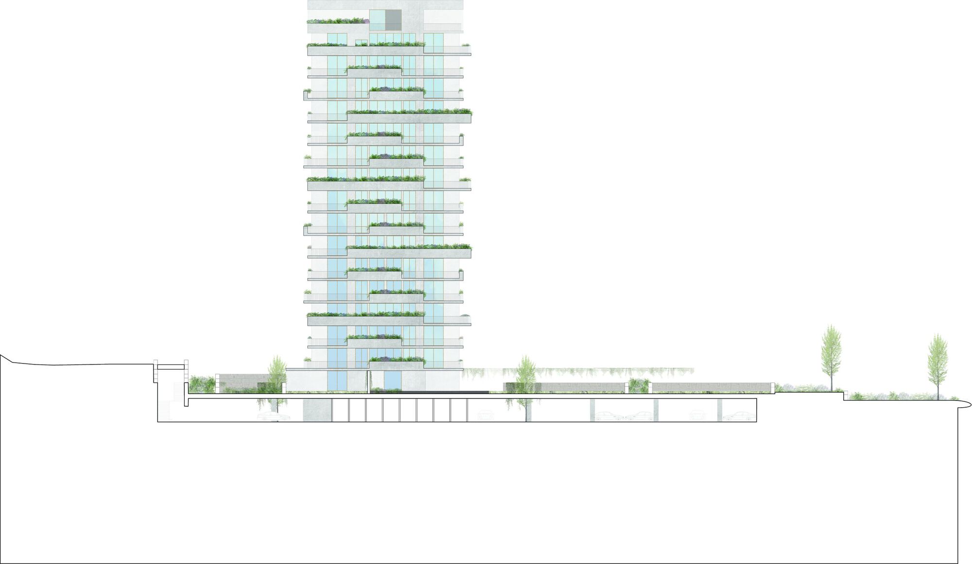 多层住宅建筑丨葡萄牙波尔图丨OODA-38