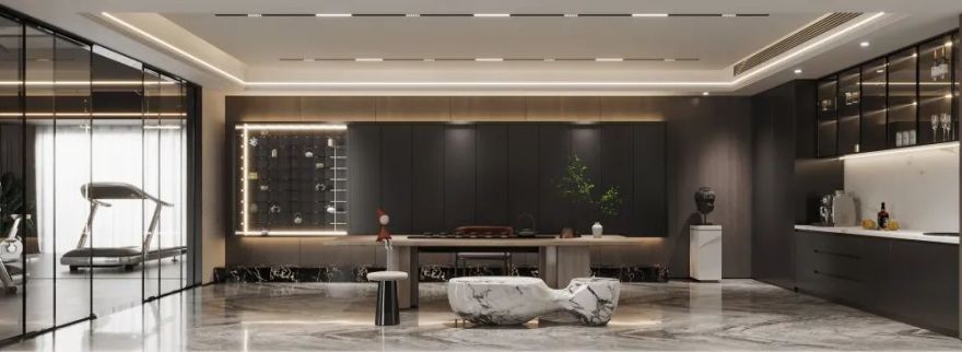 华侨城 108 坊简约阳光大宅丨西安锐格惟辰装饰工程有限公司-17