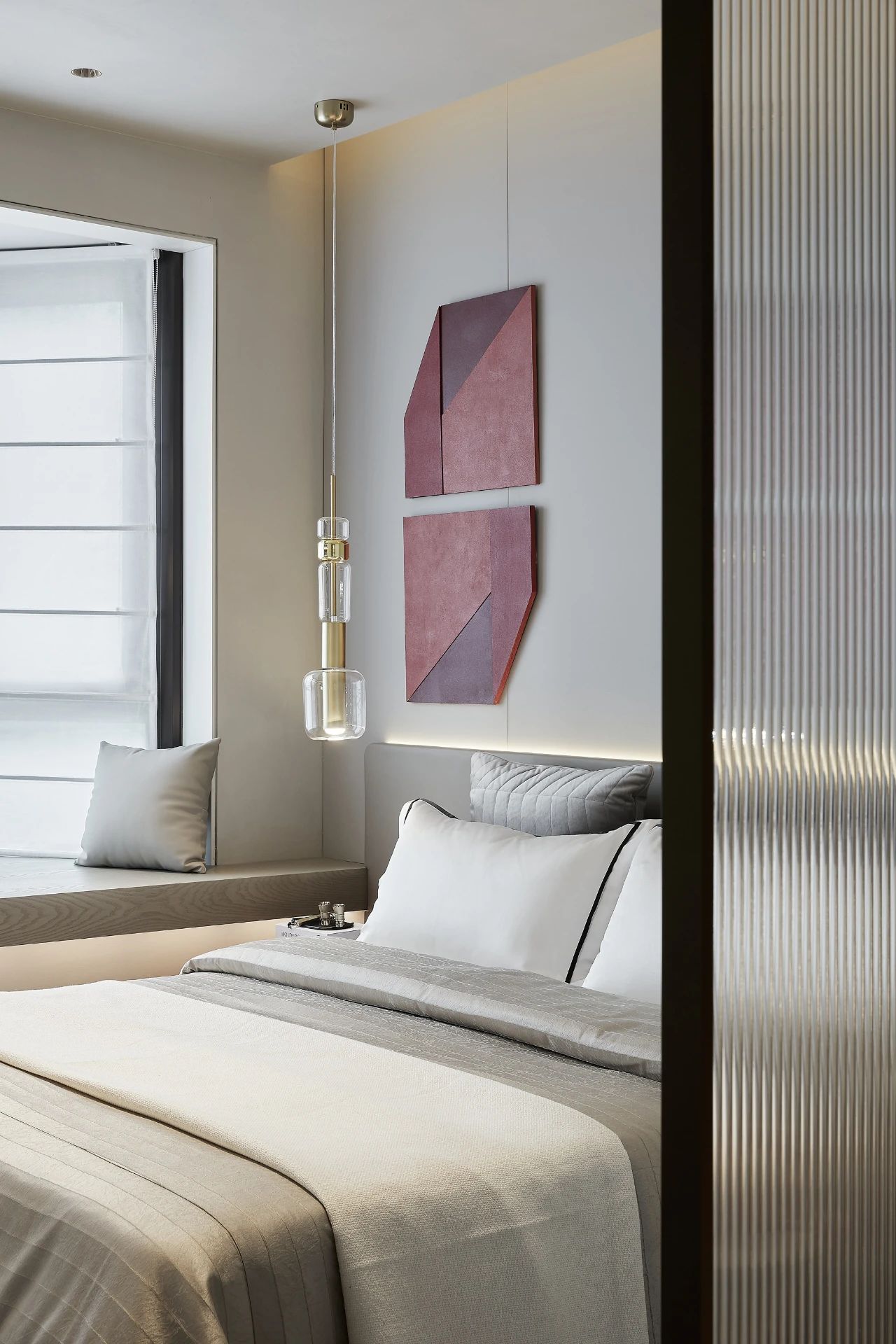 枫华金明府 156㎡极简宋风样板间丨中国开封丨上海筑详建筑装饰设计有限公司-50