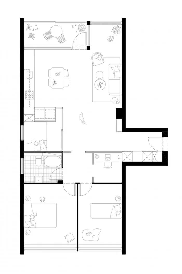 柏林 Domesticated Square 公寓丨德国柏林丨L'atelier Nomadic Studio-34