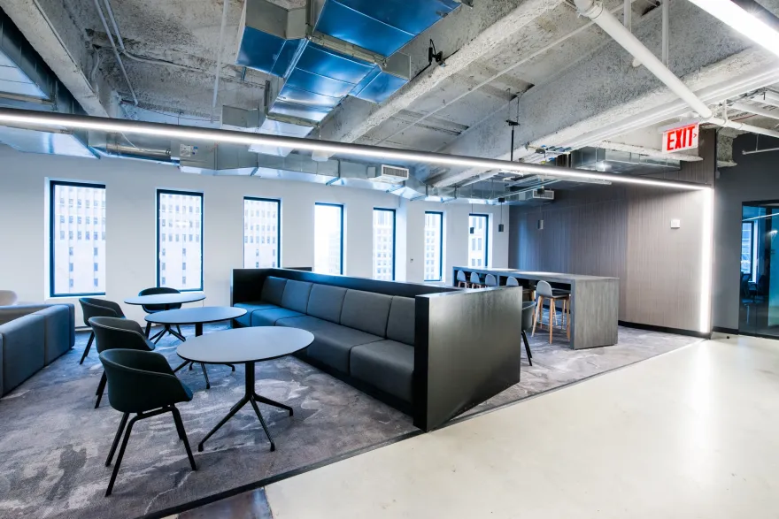 曼哈顿金融区 Vox Media 办公室的绿色环保设计-26