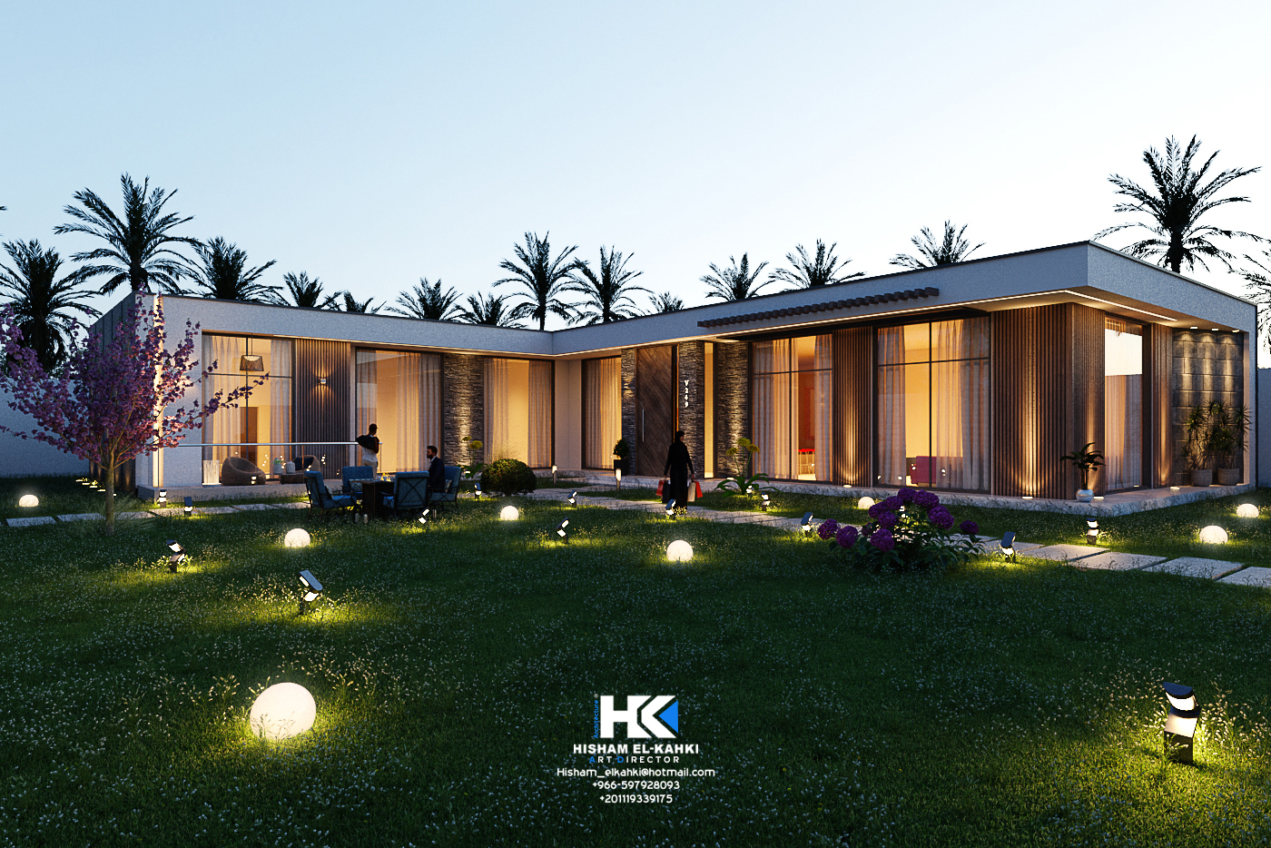 One floor residential chalet-6