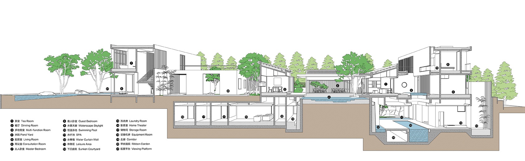 “清水园”私人居住空间丨中国漳州丨默认建筑工作室-34