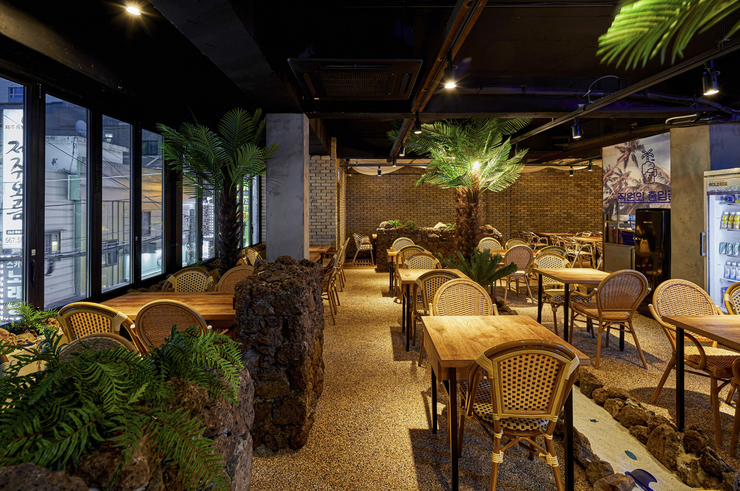 40 平韩式小清新餐厅，品味美食与空间的艺术融合-8