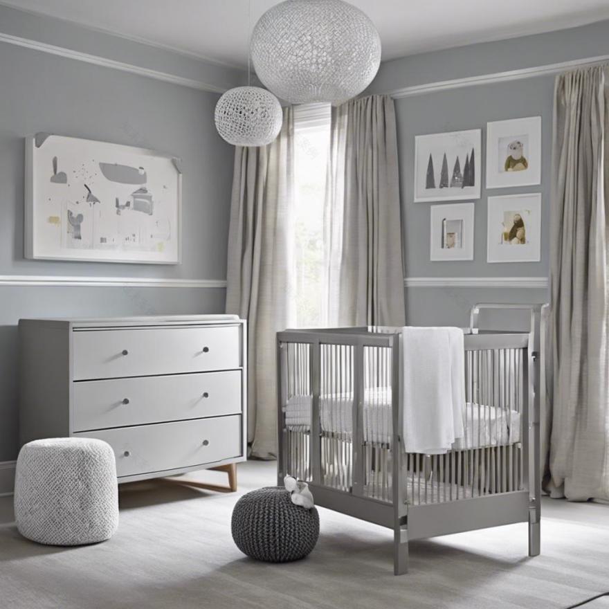 现代男宝宝 nursery 房间设计-15