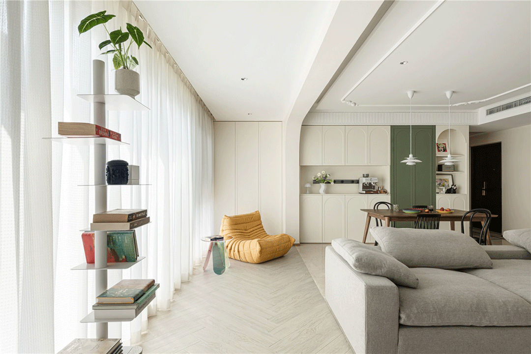 奶油小法式的浪漫丨尚舍家设计-34