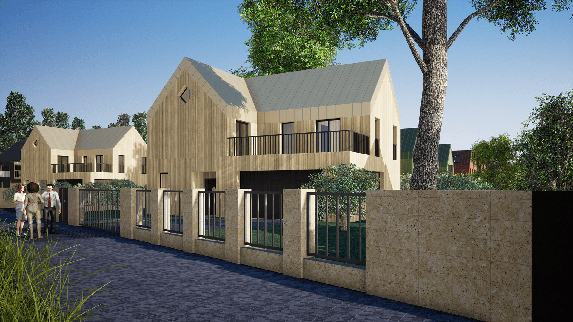 高密度和低层多功能木结构住宅区丨波兰比得哥什丨Damian Dominiczak-393