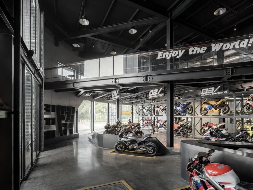 顺德EW机车展厅丨中国佛山丨SN A超然建筑-33