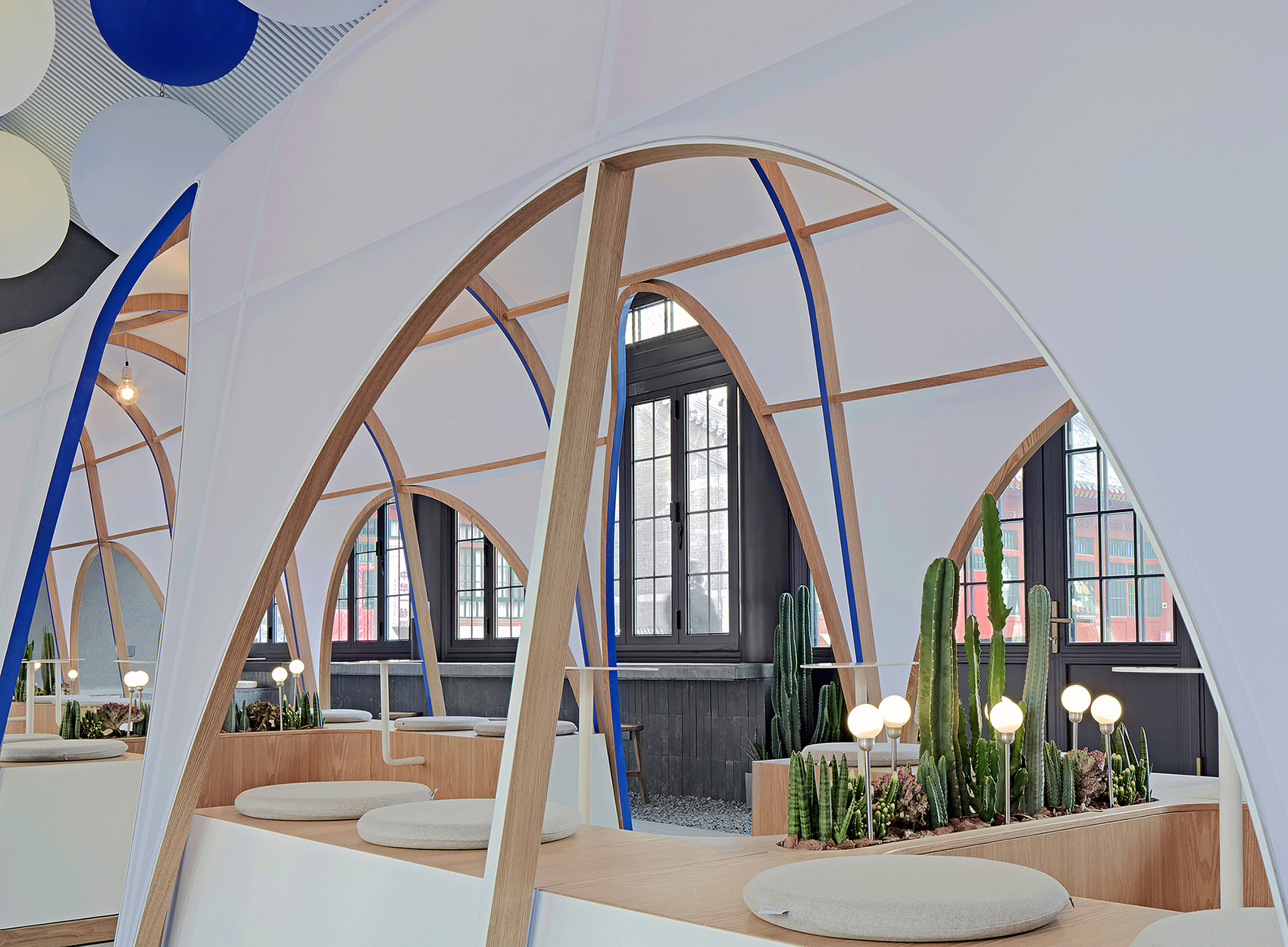 蒙藏学校旧址咖啡馆改造，北京 / 亼建筑-28