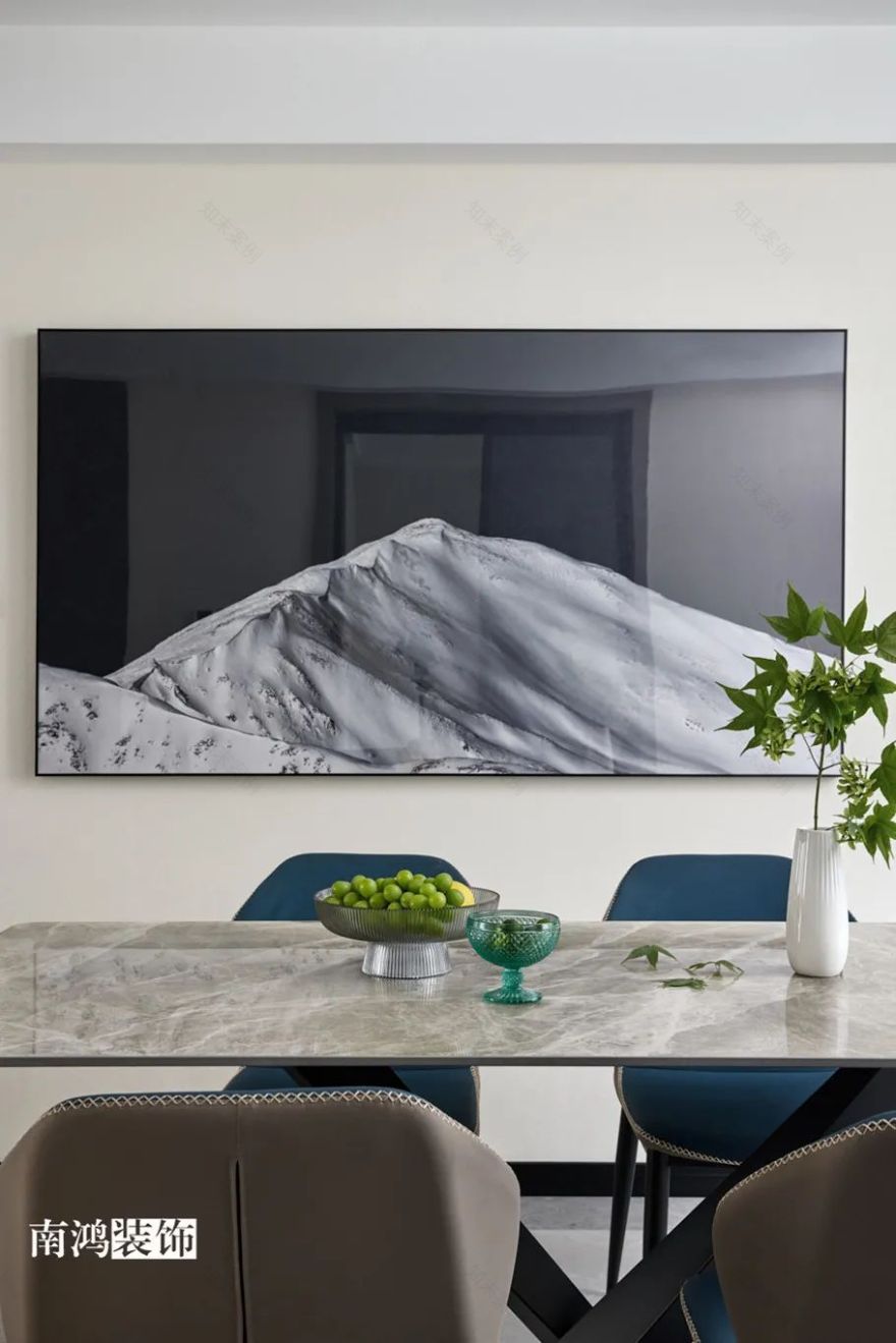 枫桥里现代简约黑白灰家居设计丨浙江南鸿装饰-40