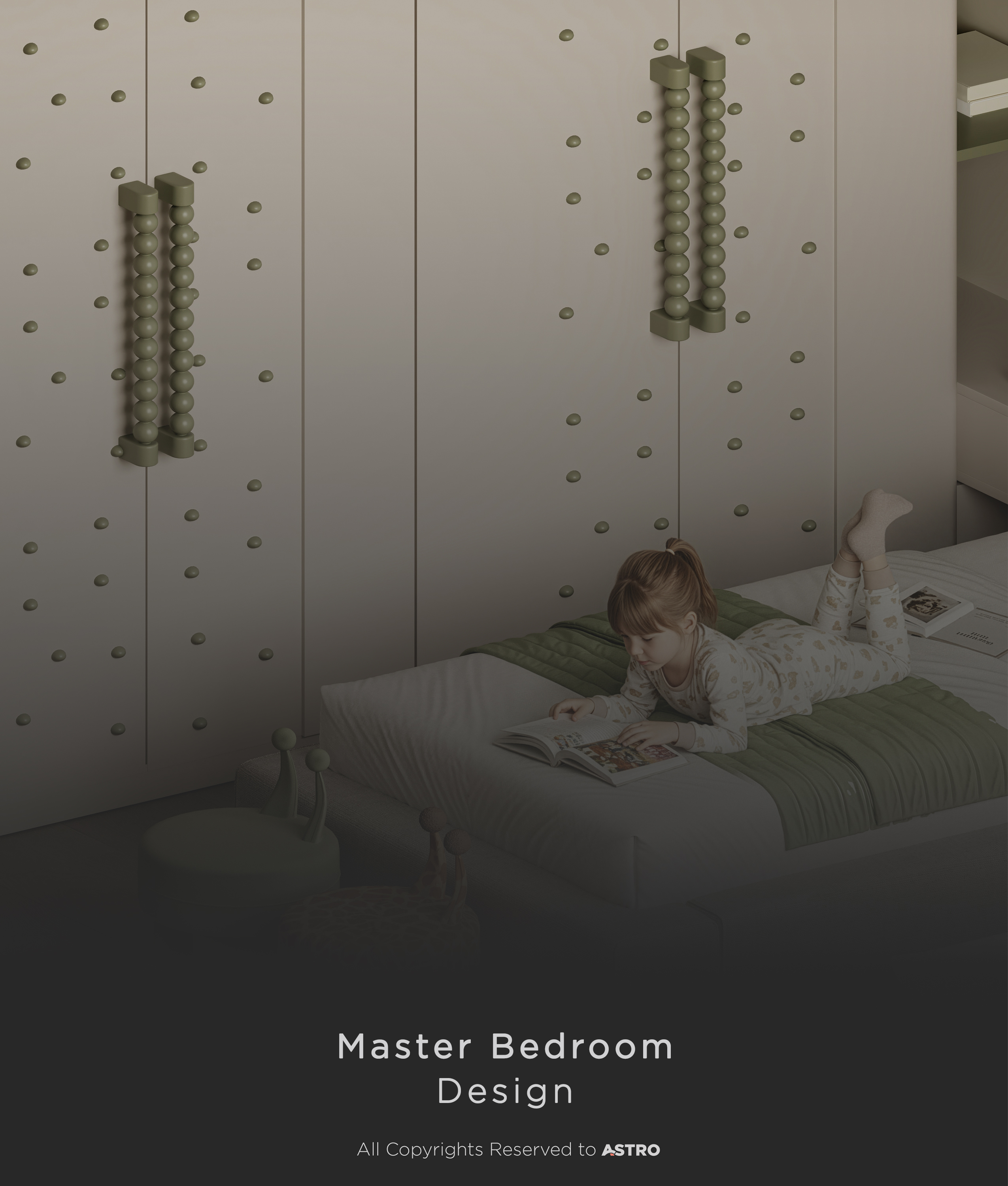 儿童卧室设计丨沙特阿拉伯丨Astro Architects-0