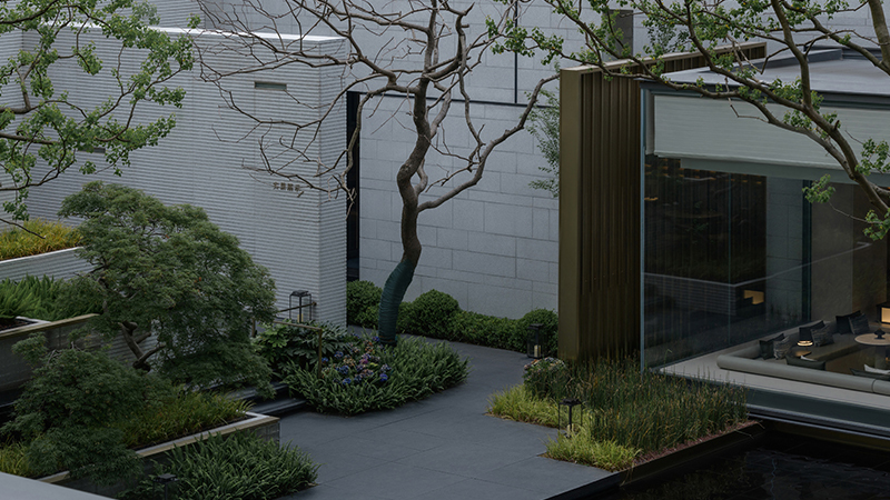 上海金地嘉悦湾【皇后的POKER花园】丨中国上海丨朗道国际设计-17