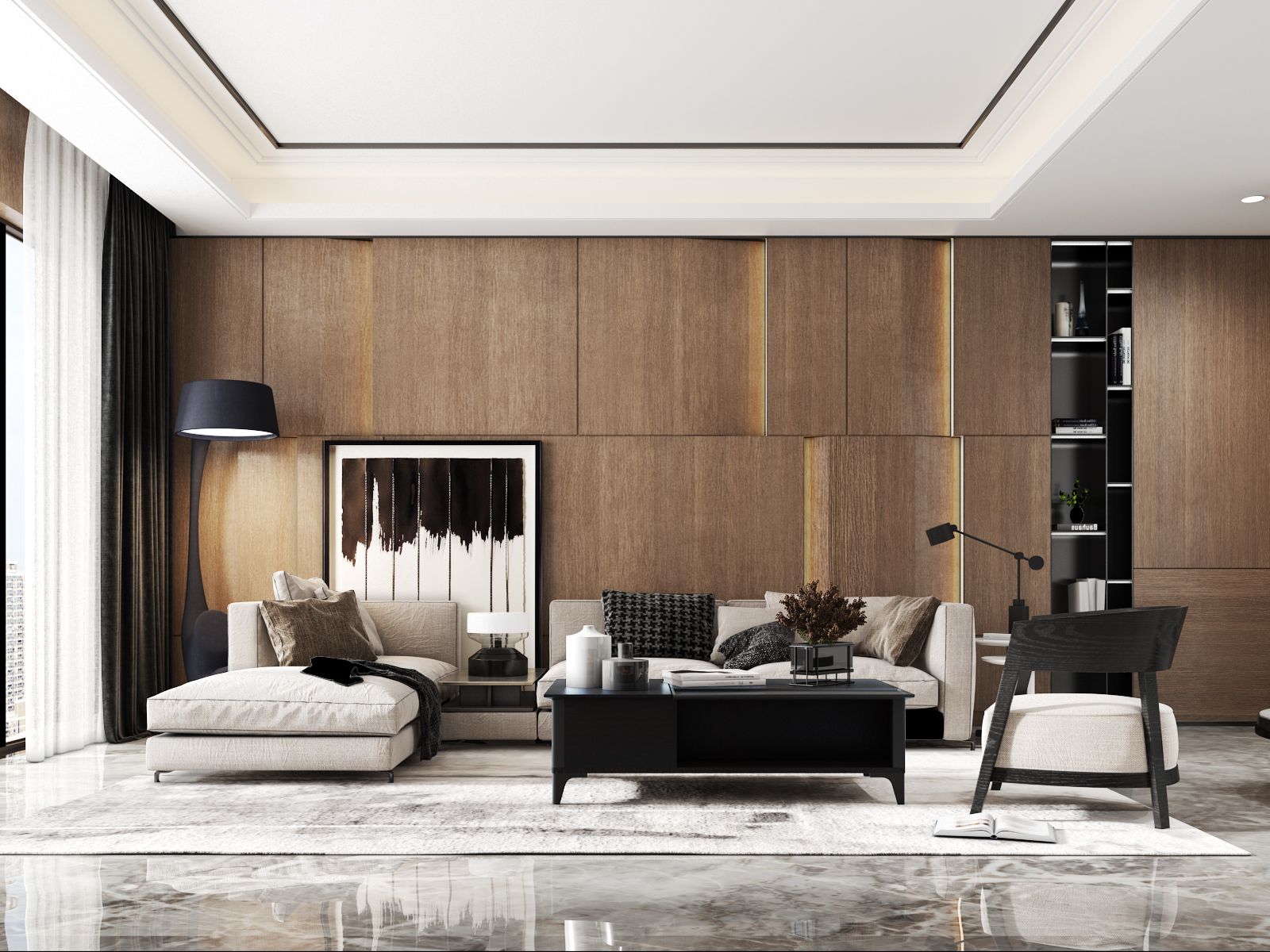 简约风格家居设计，展现空间魅力-1