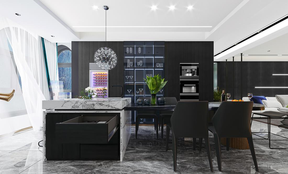 
BJSK设计 | 简练纯粹的空间概念 -9