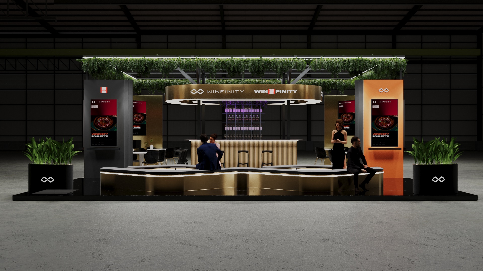 LIVE CASINO STAND DESIGN / SIGMA MALTA 2023-2