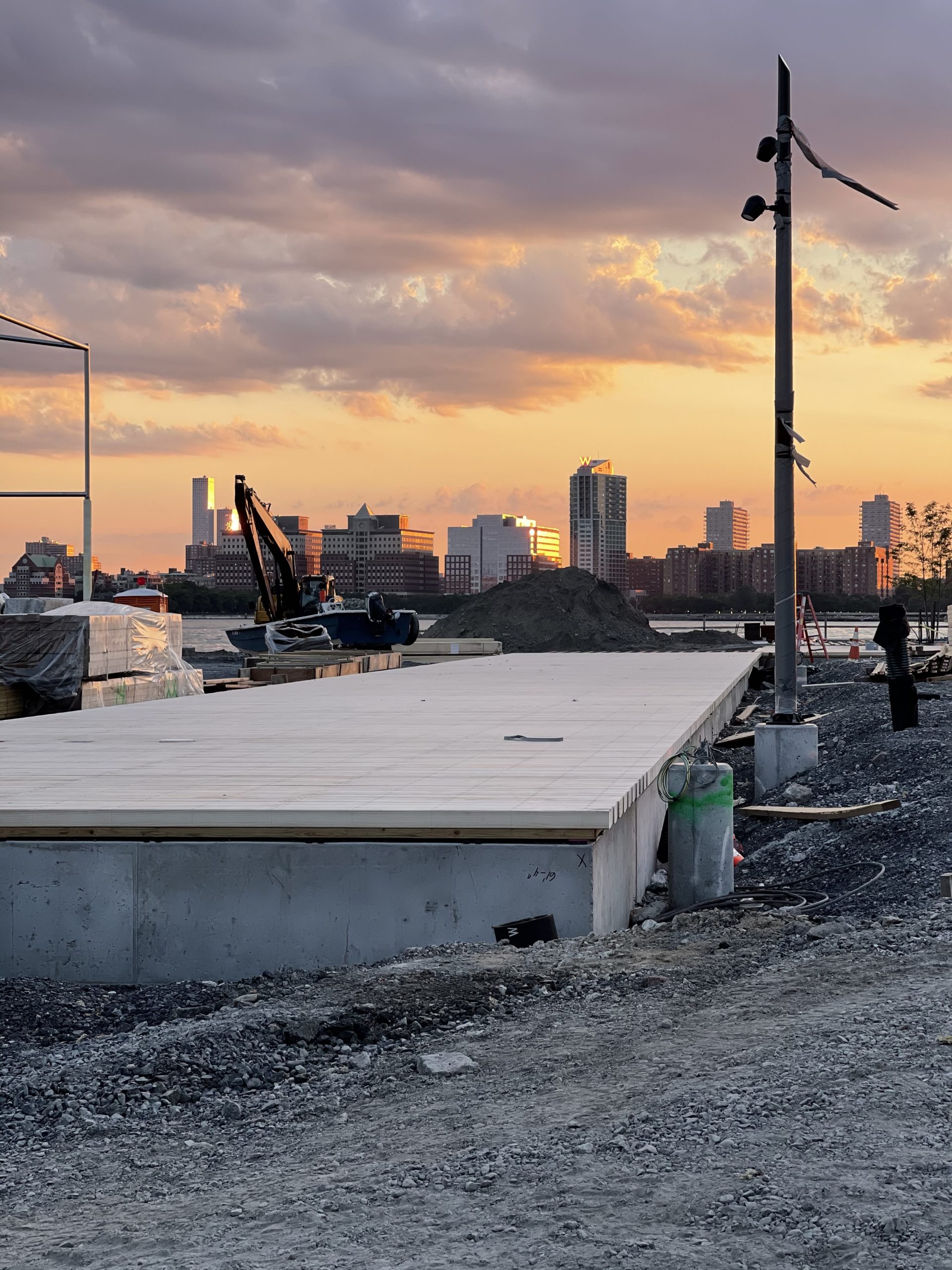 Tree Planting Begins at Gansevoort Peninsula Park on the West Village Waterfront, Manhattan - New York YIMBY-10