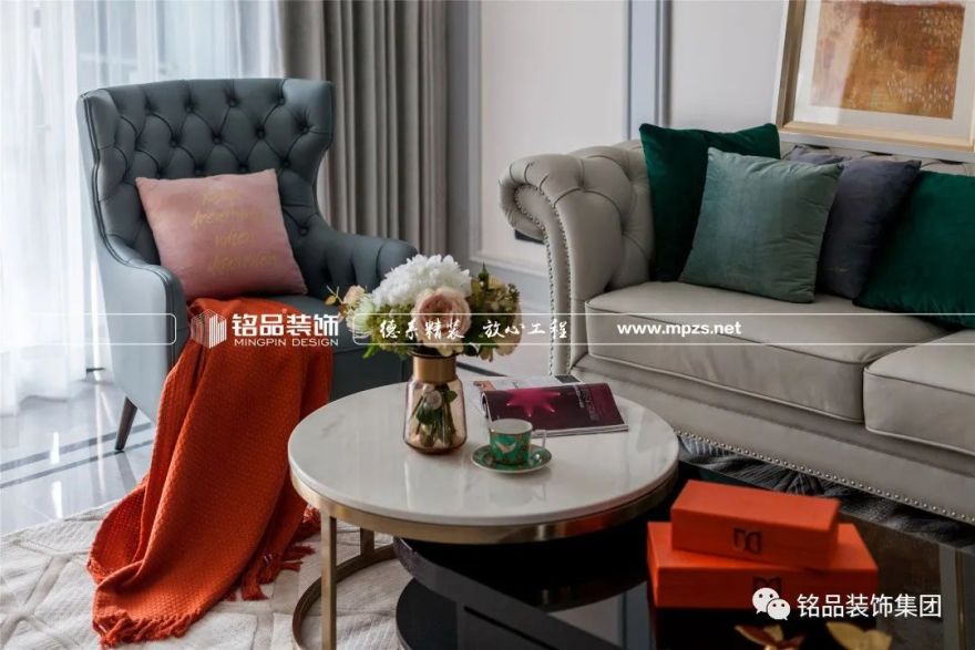 150㎡美式轻奢,温馨舒适的家-14