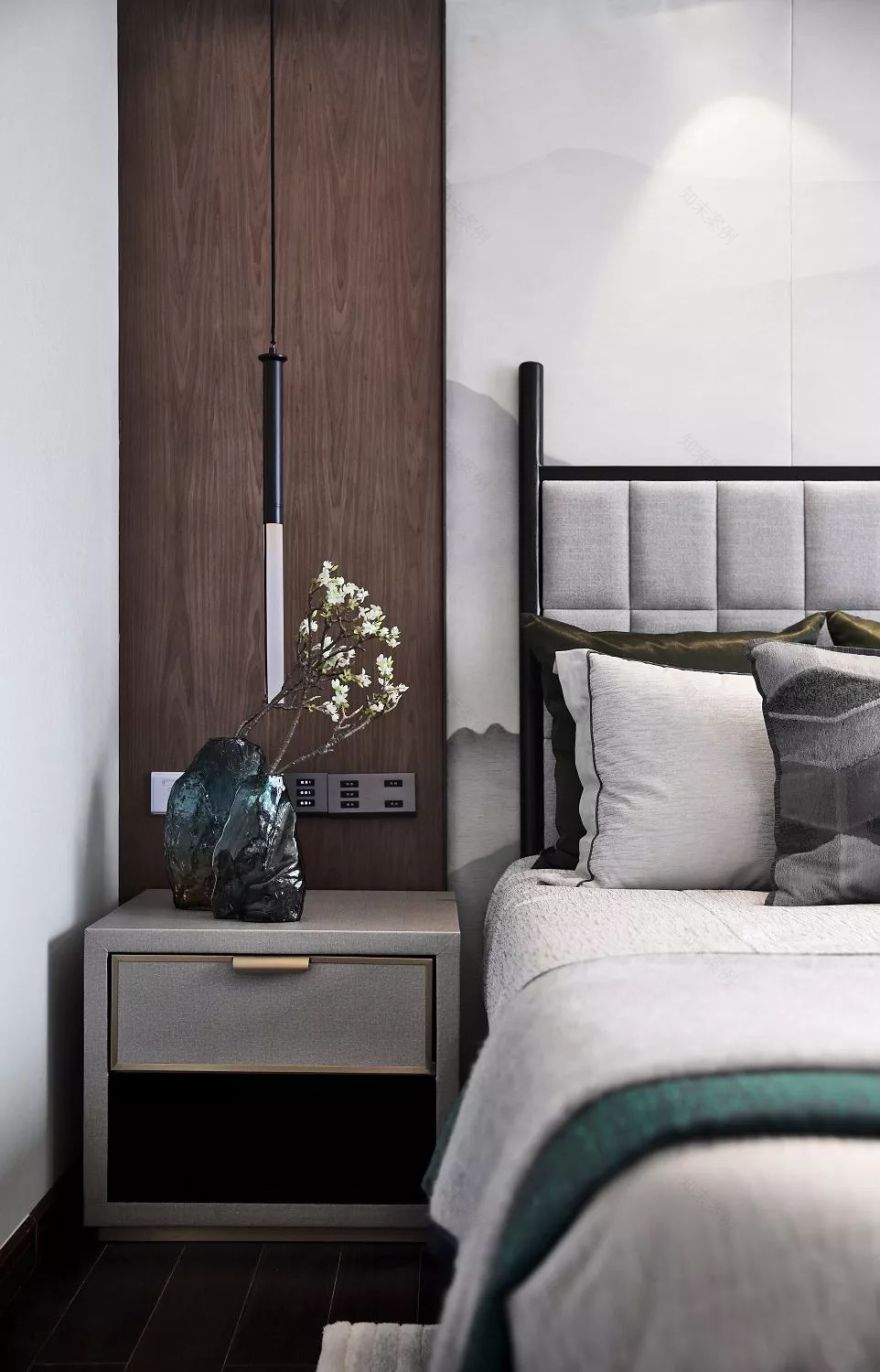 新中式装修风格 | 简约优雅,传统与现代完美结合-59