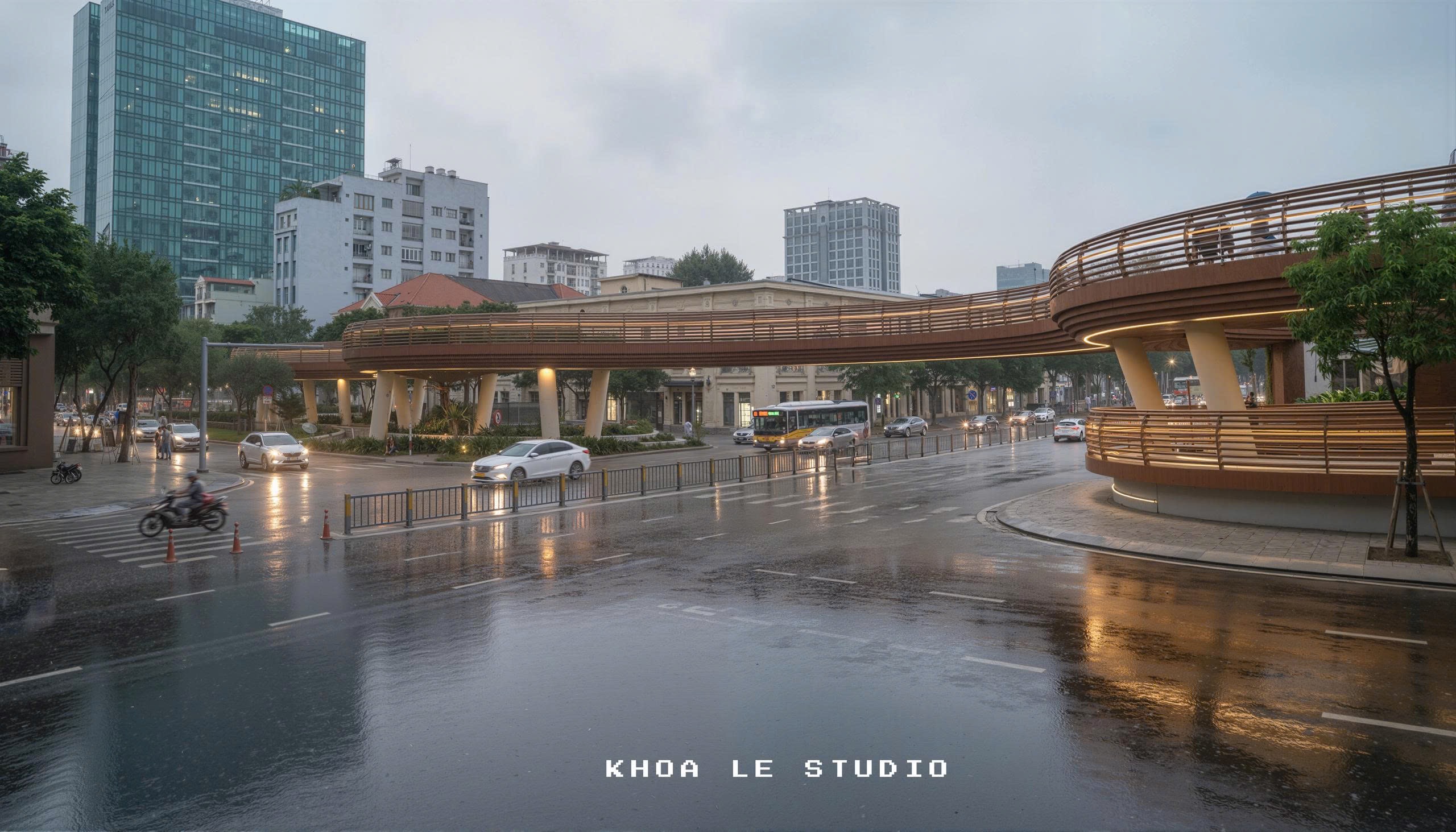Urban Ribbon Bridge – Ho Chi Minh City-2