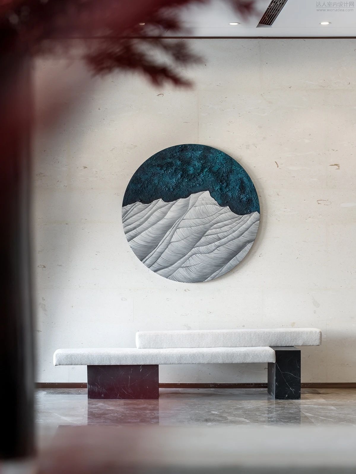  观致设计丨奥园湖州道场乡营销中心与样板间 室内设计 丨中国浙江-7